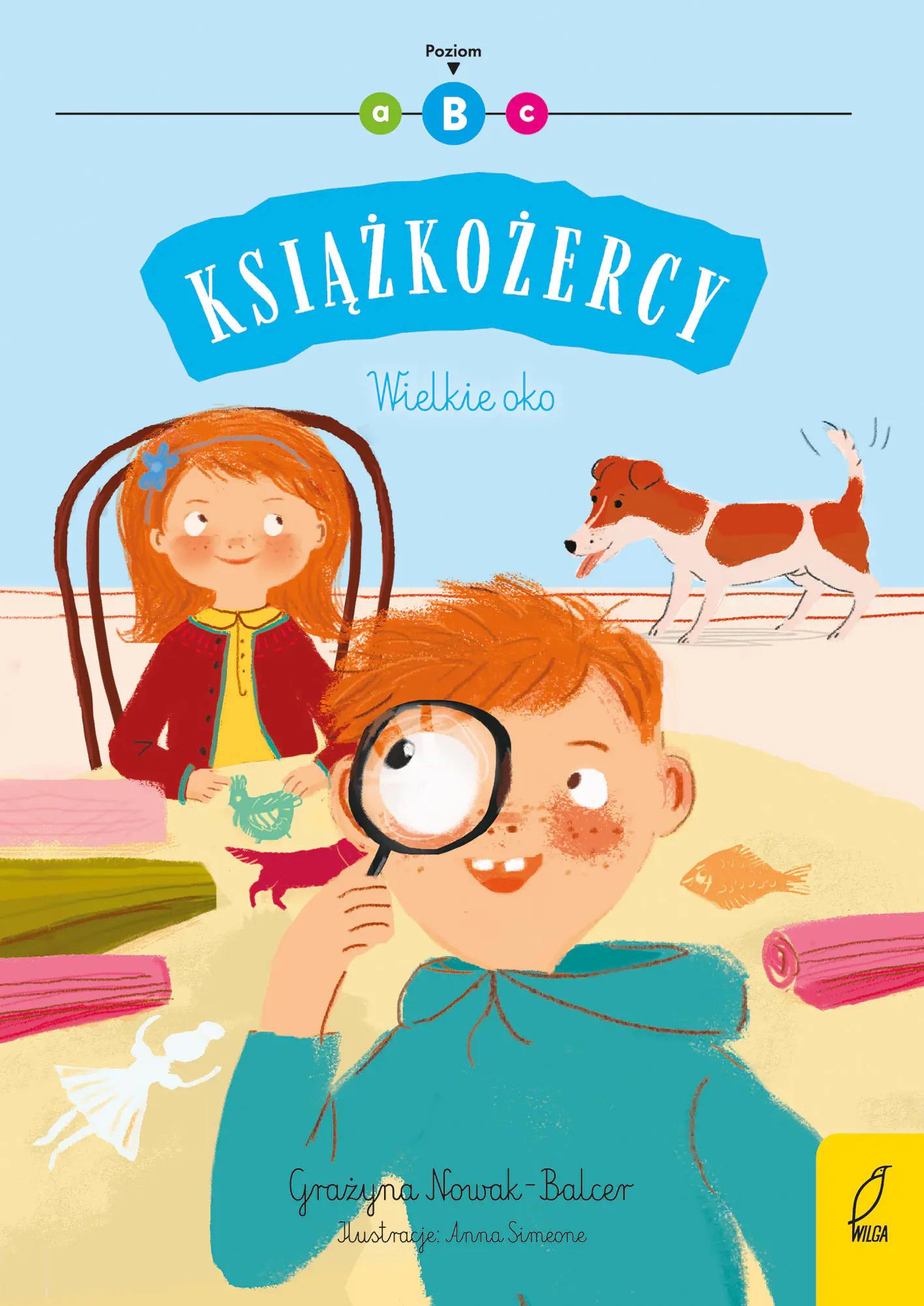 Książka - Wielkie oko. Książkożercy. Poziom B