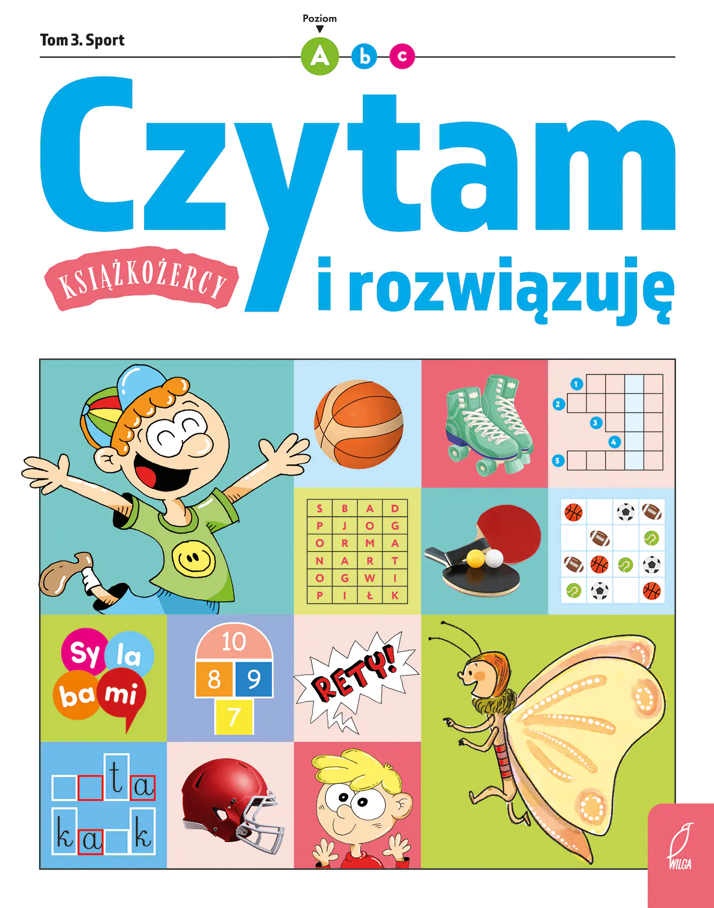 Książka - Czytam i rozwiązuję. Poziom 1. Tom 3