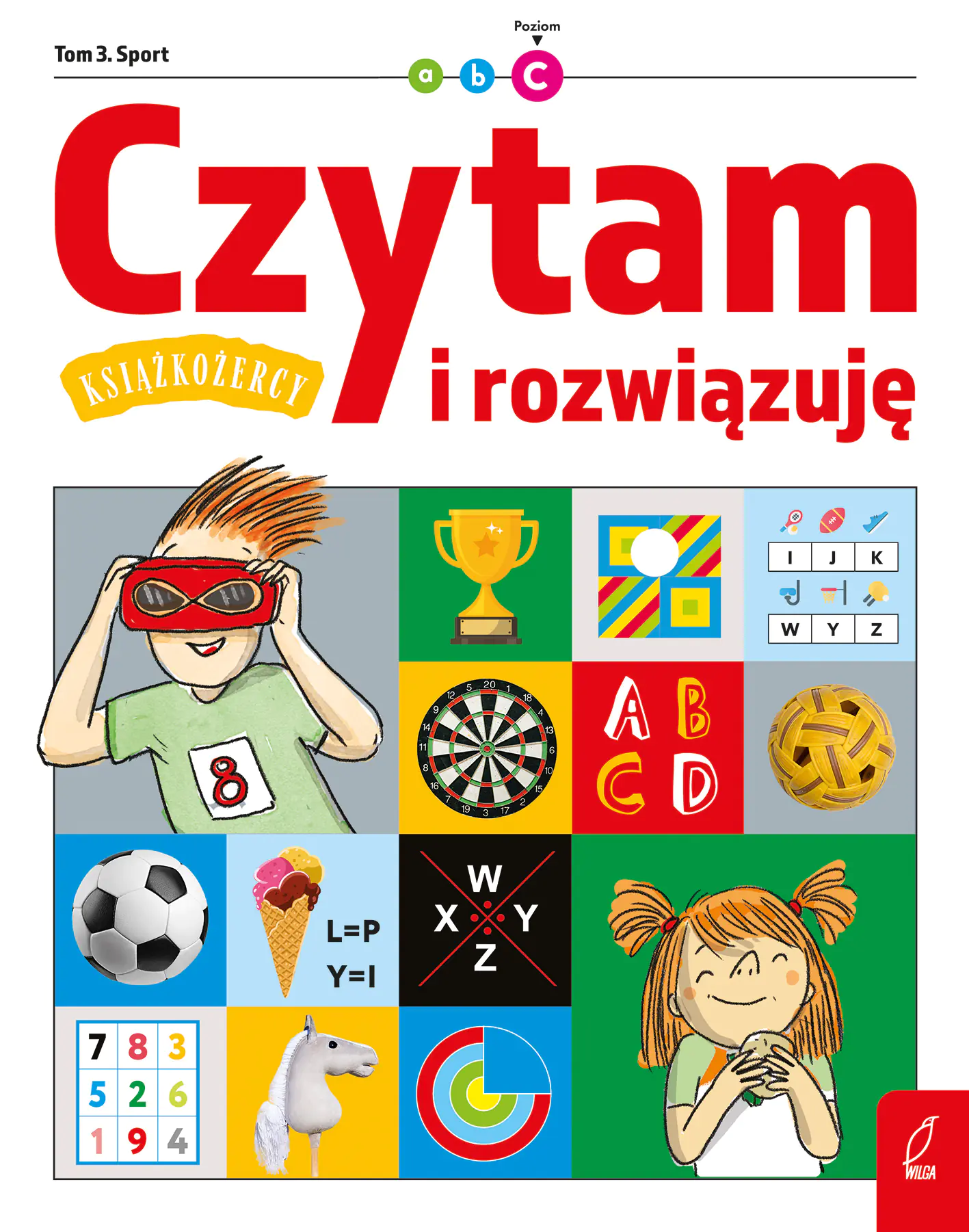 Książka - Czytam i rozwiązuję. Poziom 3. Tom 3