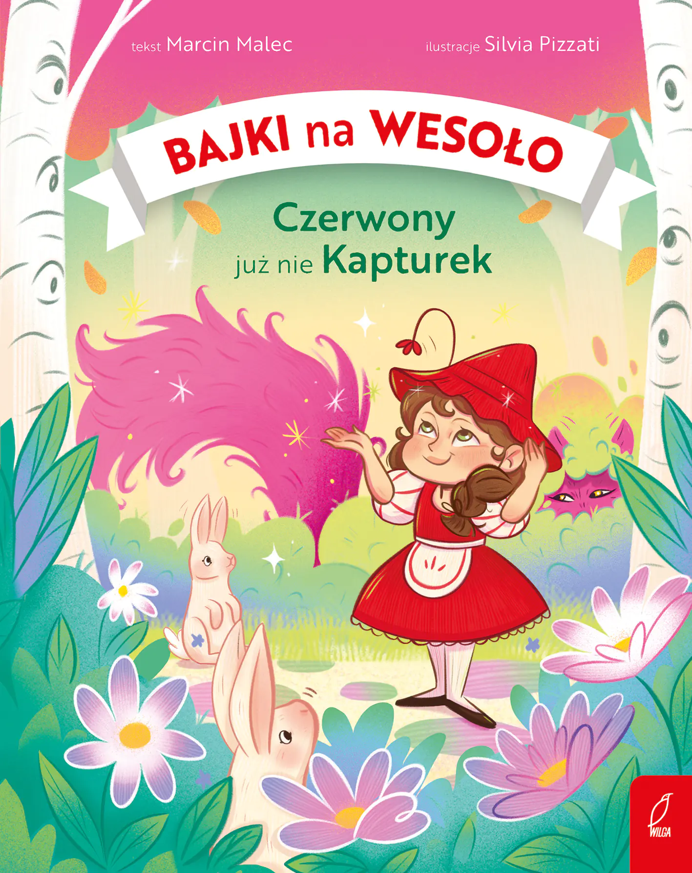 Książka - Bajki na wesoło. Czerwony już nie Kapturek