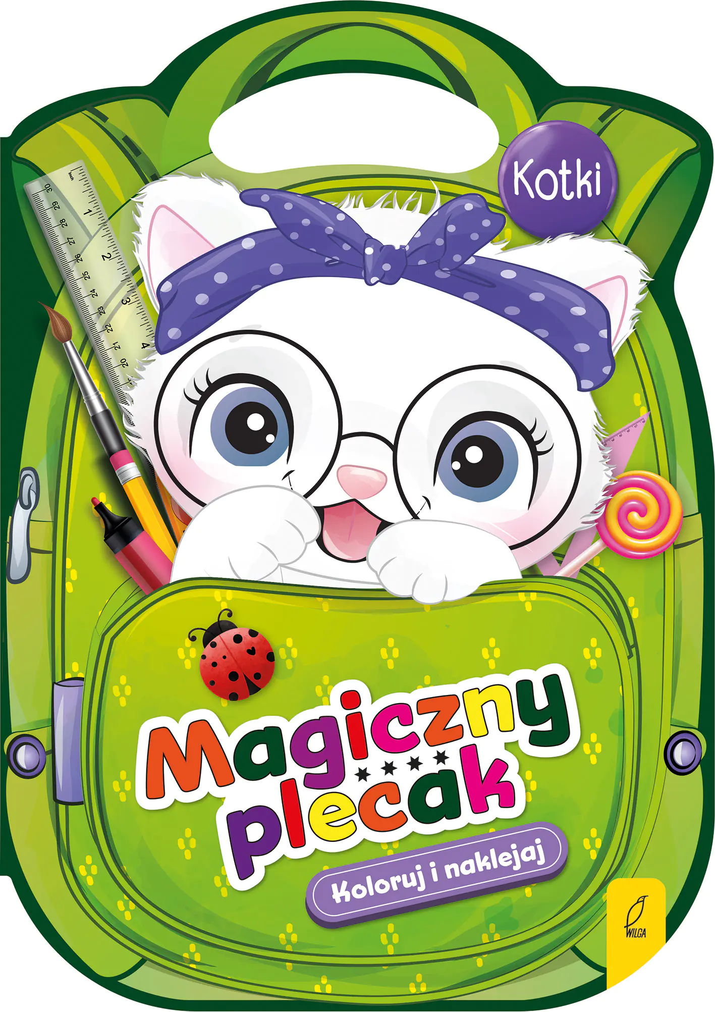 Książka - Kotki. Magiczny plecak