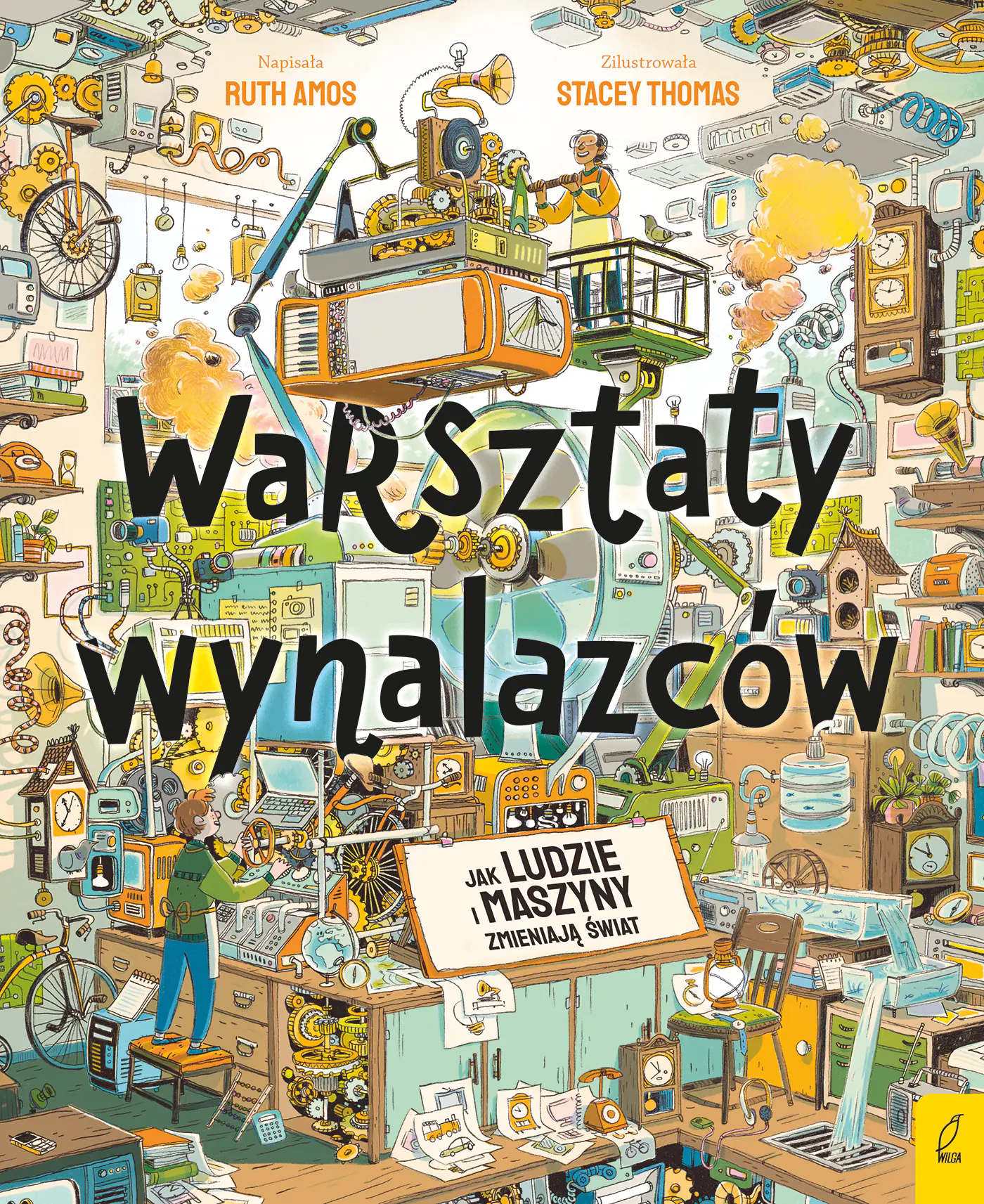 Książka - Warsztaty wynalazców. Jak ludzie i maszyny zmieniają świat?