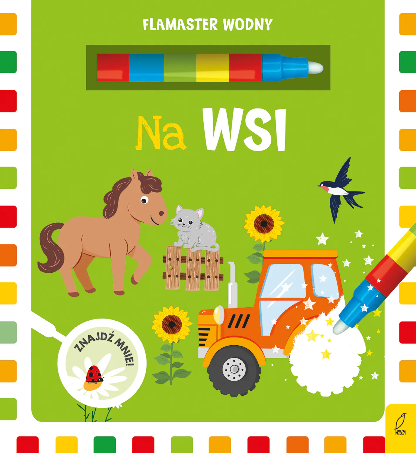 Książka - Na wsi. Flamaster wodny