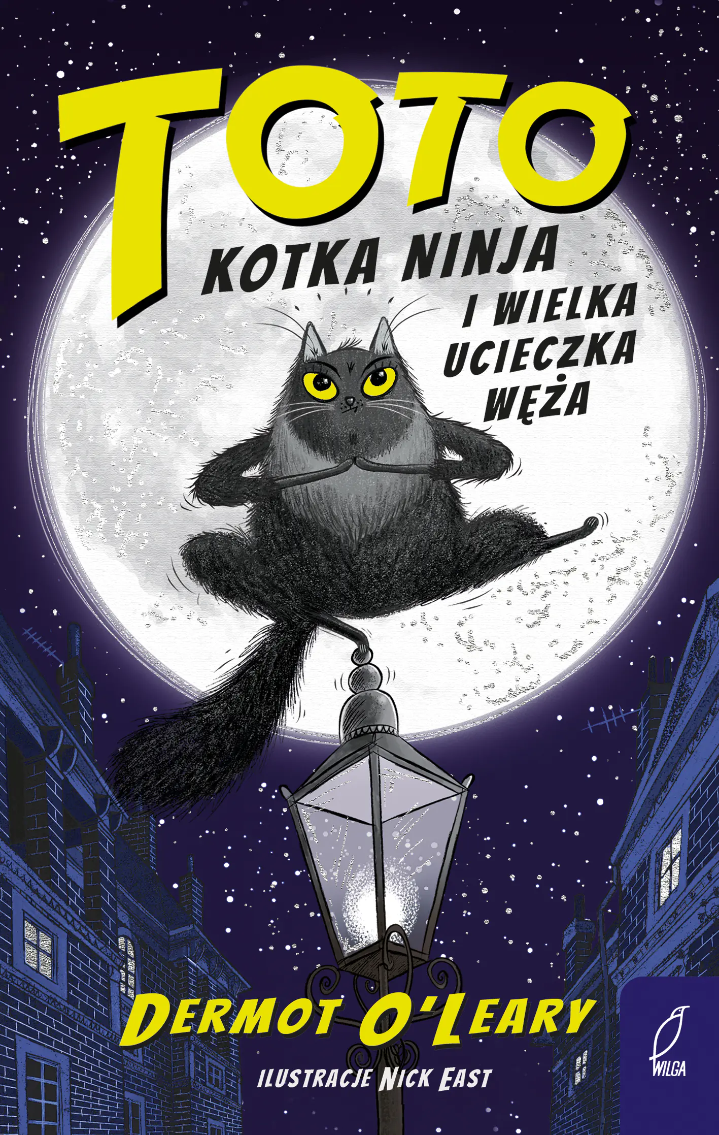 Książka - Toto. Kotka ninja i wielka ucieczka węża