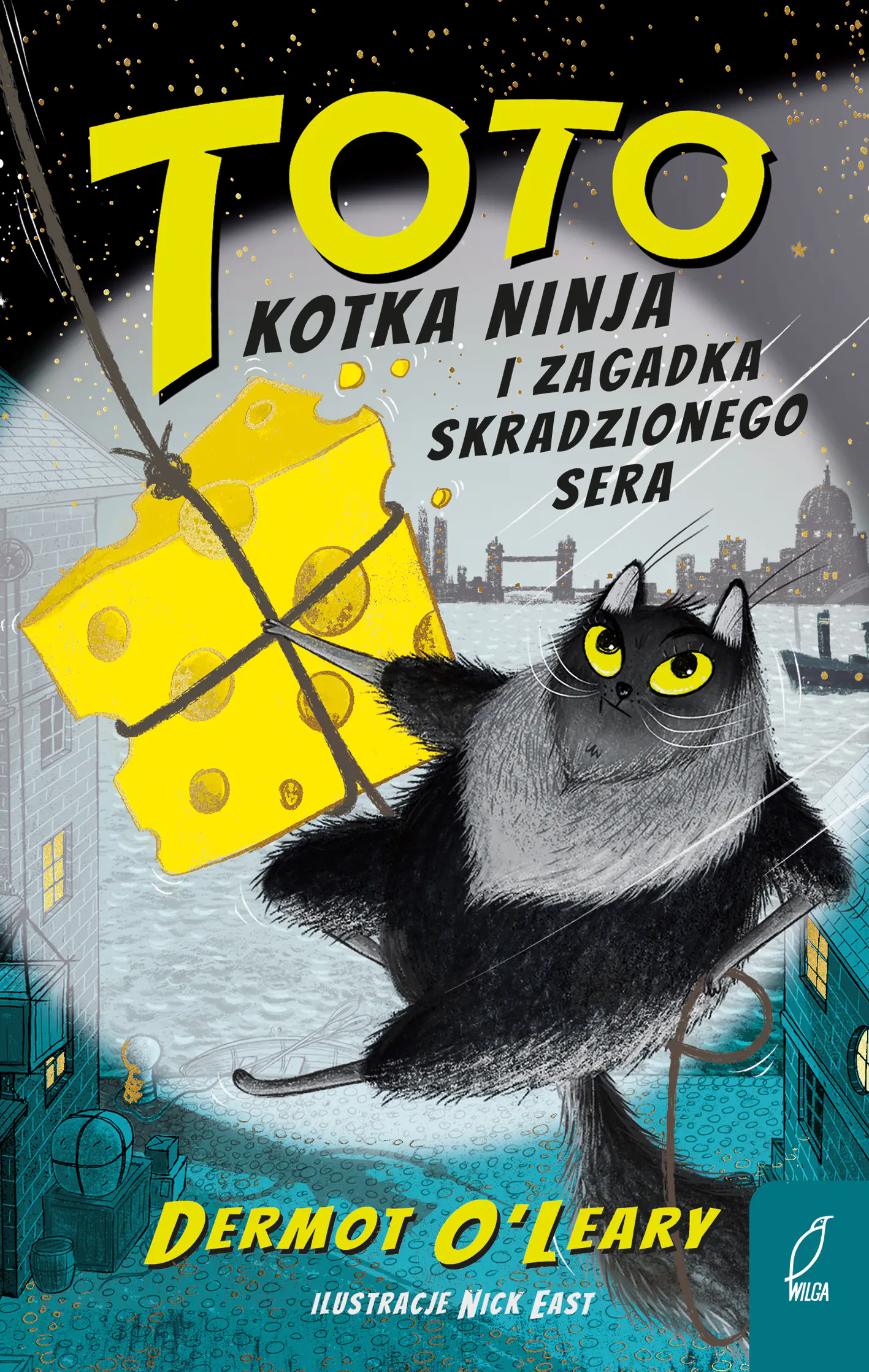 Książka - Toto. Kotka ninja i zagadka skradzionego sera. Tom 2