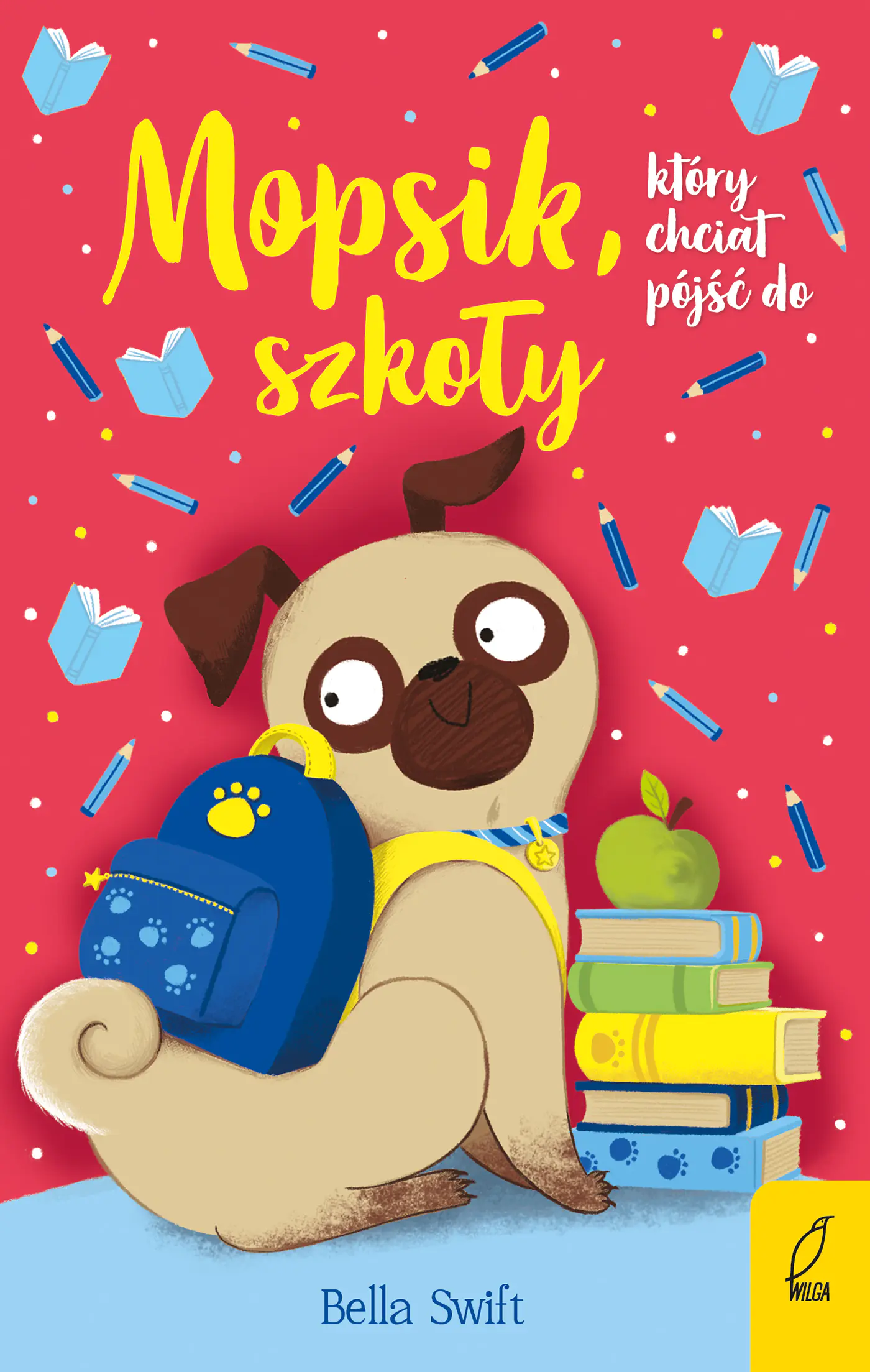 Książka - Mopsik, który chciał pójść do szkoły