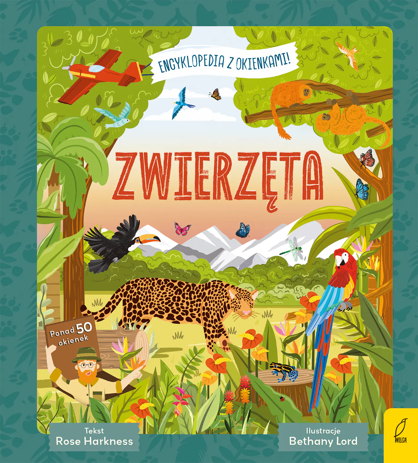 Książka - Zwierzęta. Encyklopedia z okienkami