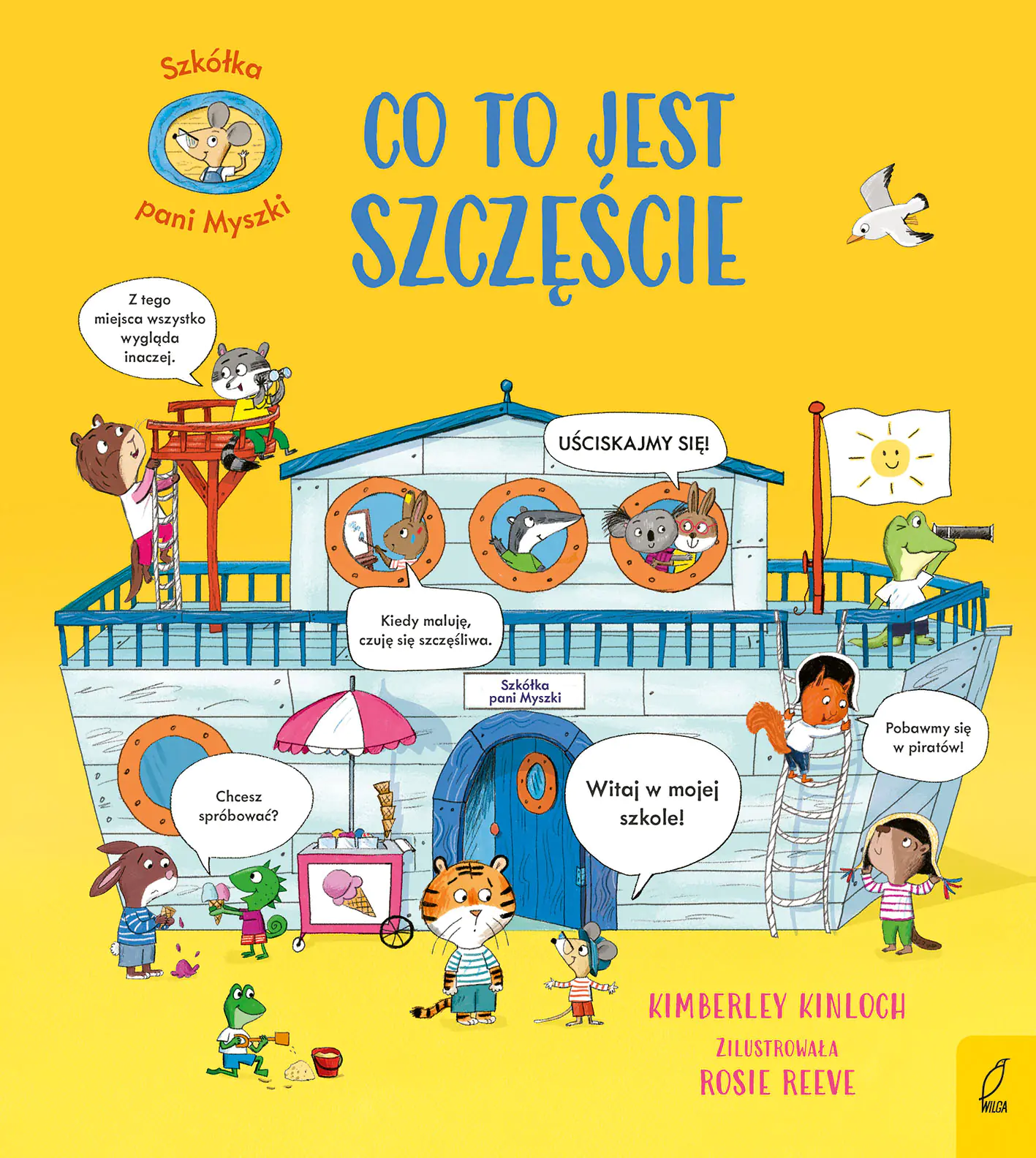 Książka - Szkółka pani Myszki. Co to jest szczęście