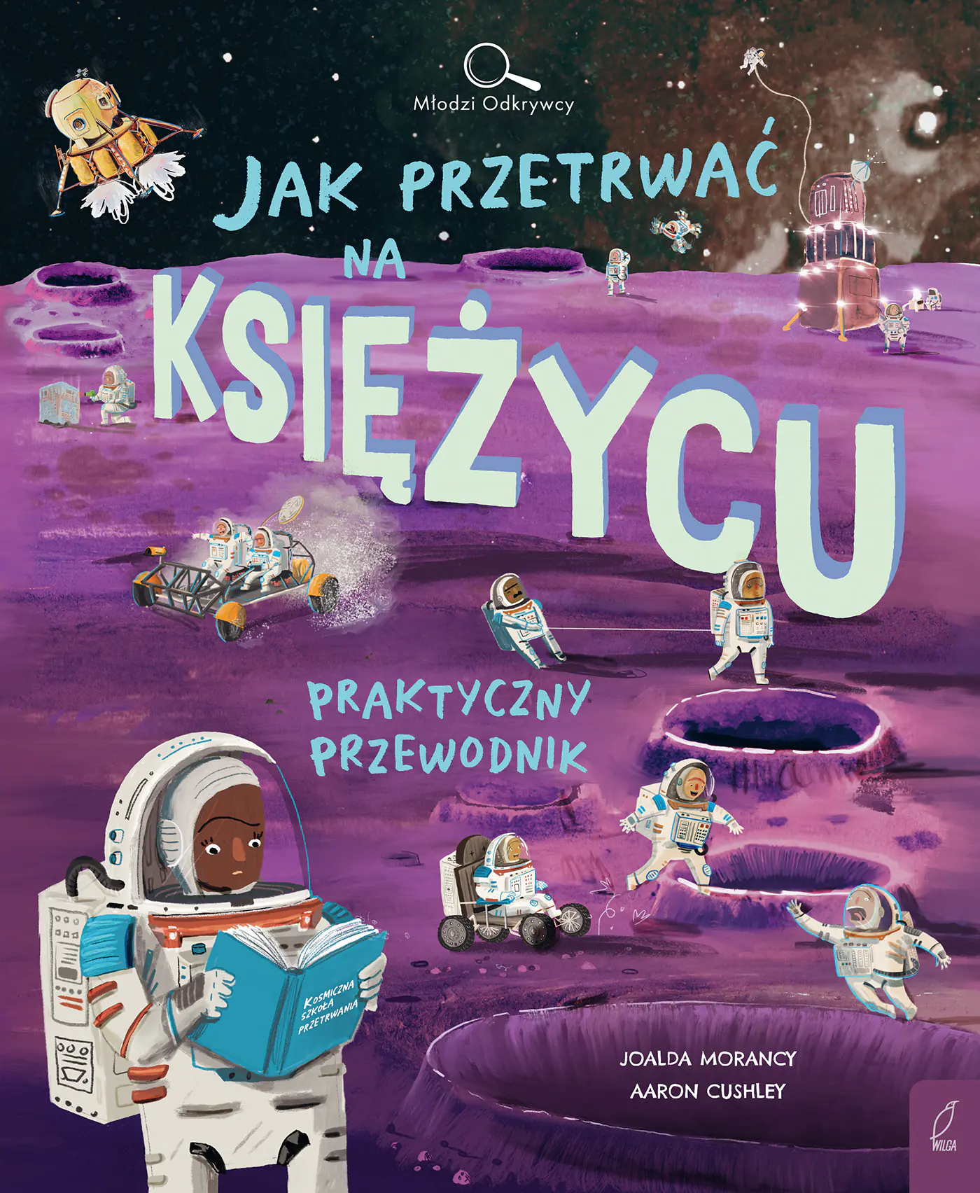 Książka - Młodzi Odkrywcy. Jak przetrwać na Księżycu