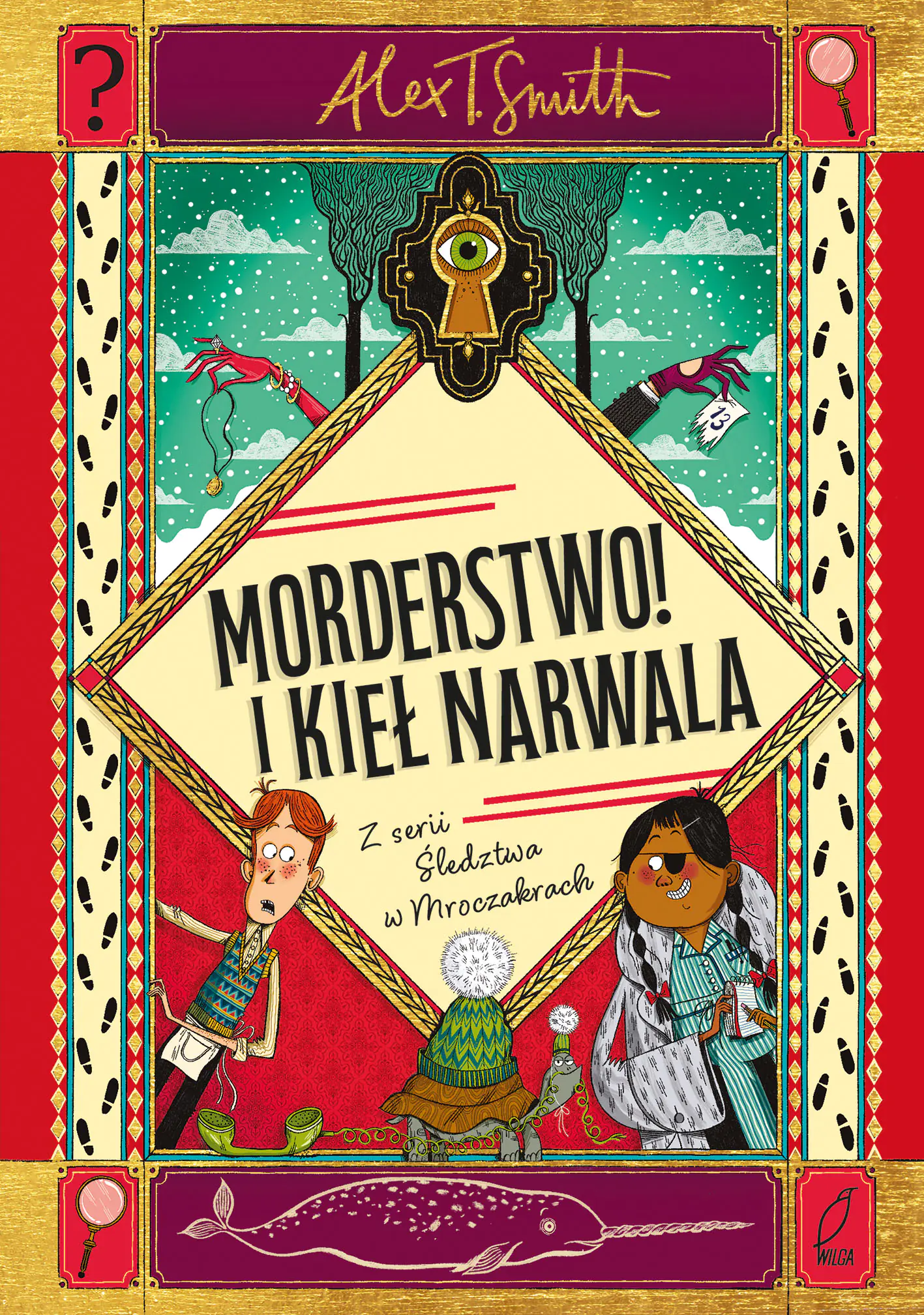 Książka - Morderstwo! I kieł narwala