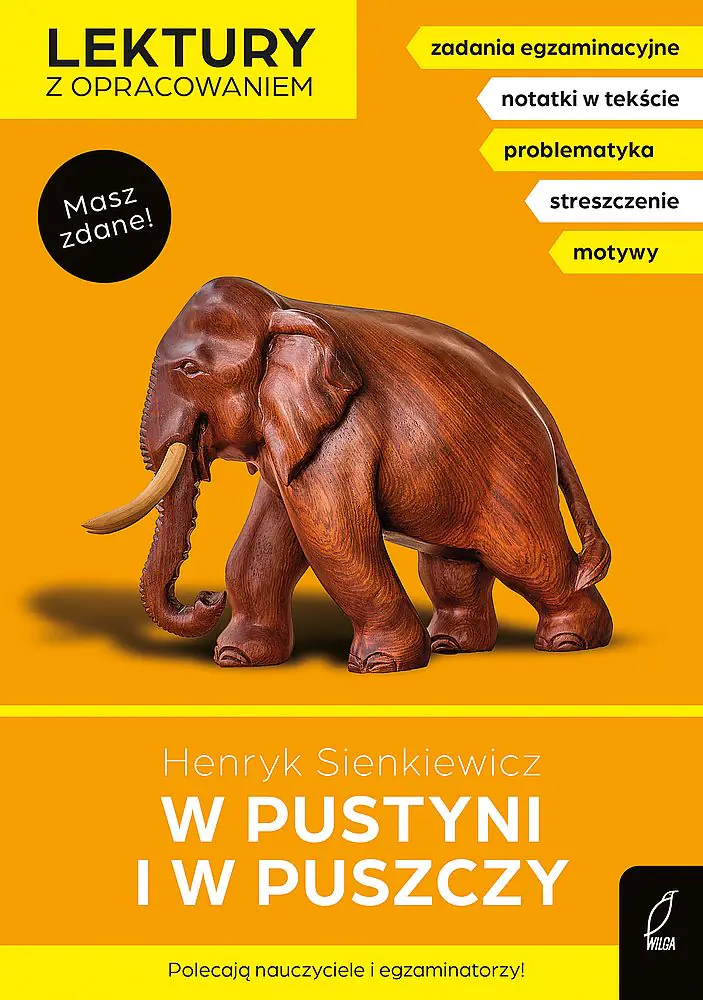 Książka - W pustyni i w puszczy. Lektury z opracowaniem