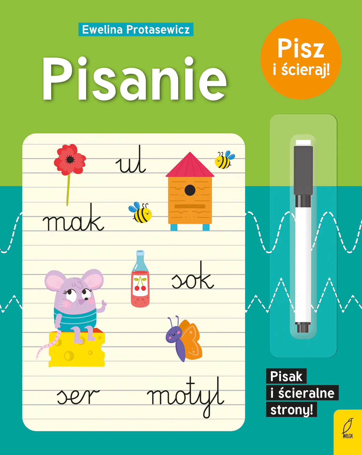 Książka - Pisz i ścieraj! Pisanie
