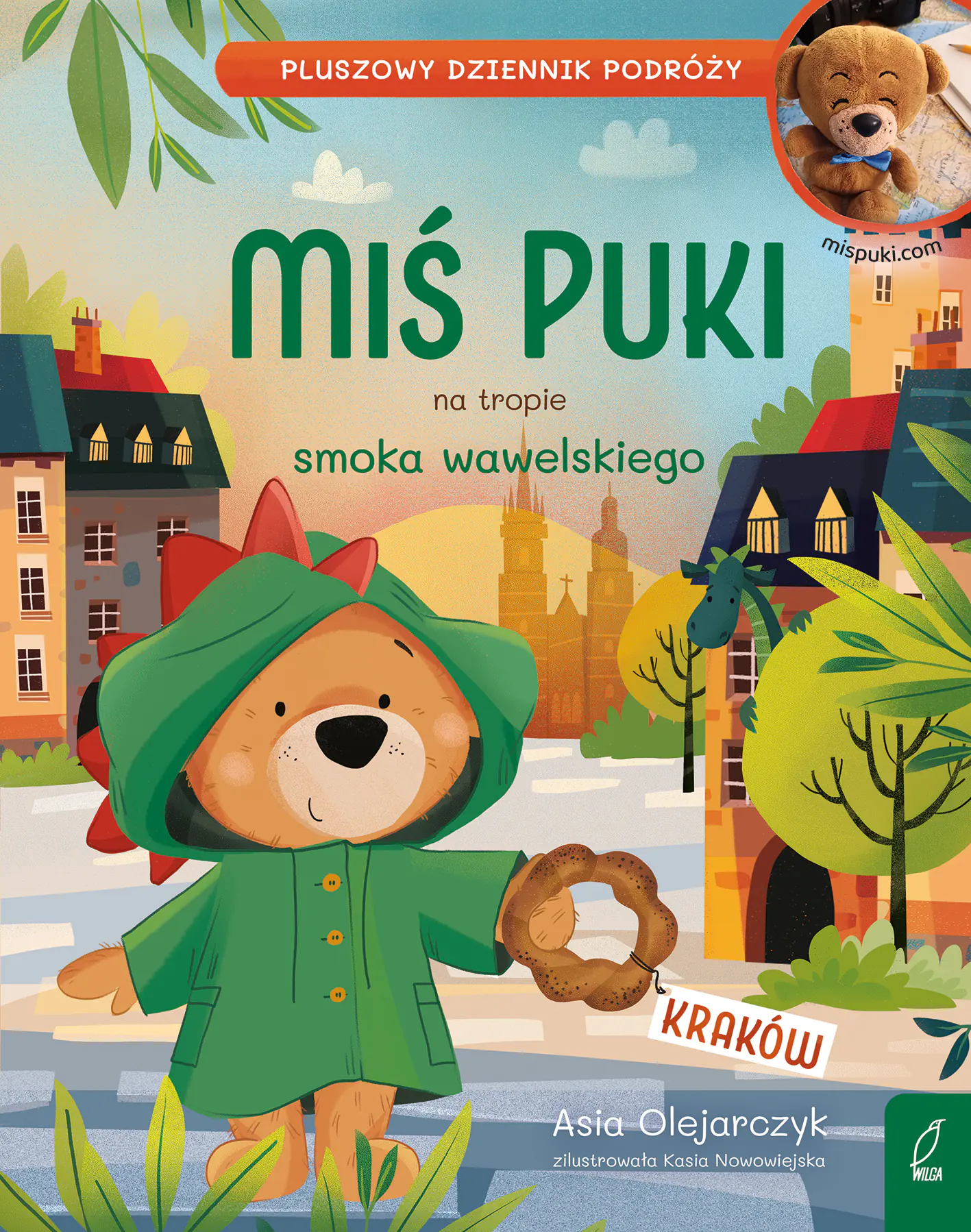 Książka - Miś Puki na tropie smoka wawelskiego