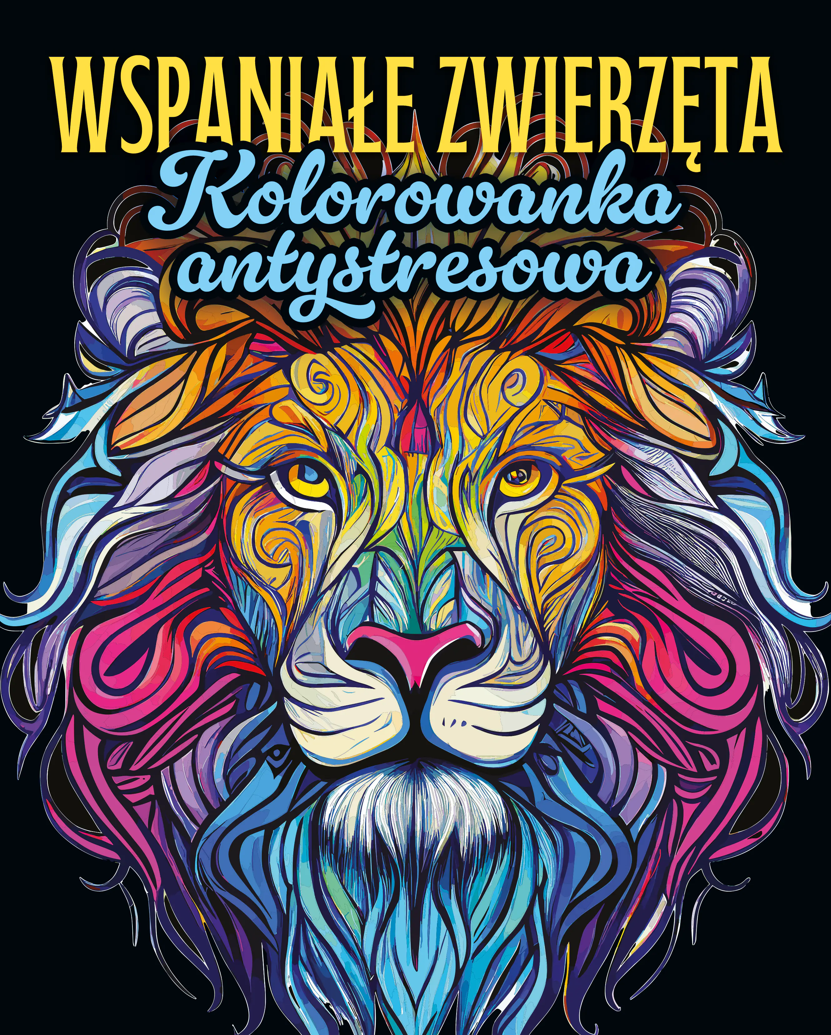 Książka - Wspaniałe zwierzęta. Kolorowanka antystresowa