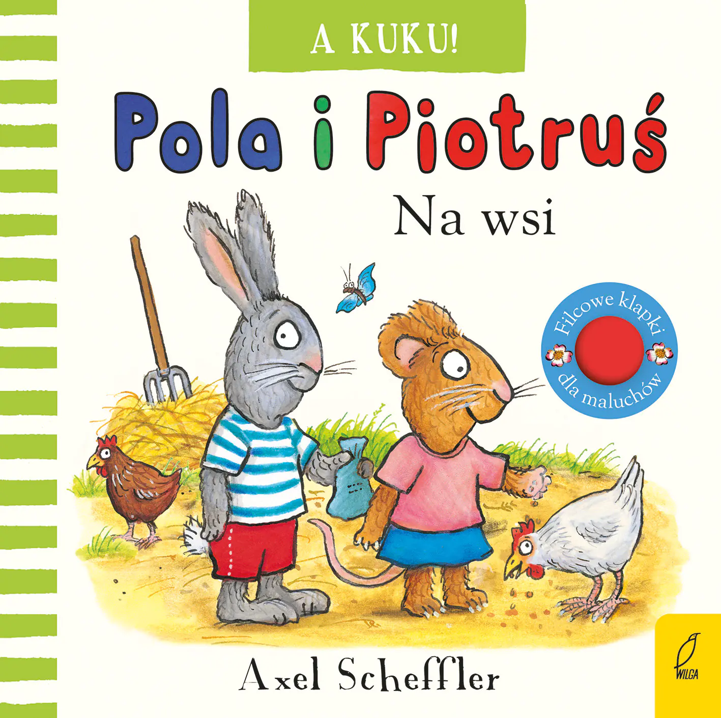 Książka - Na wsi. A kuku! Pola i Piotruś