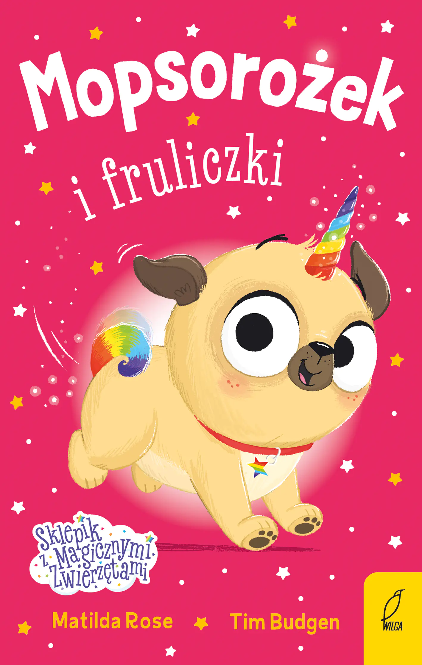 Książka - Mopsorożek i fruliczki. Sklepik z magicznymi zwierzętami