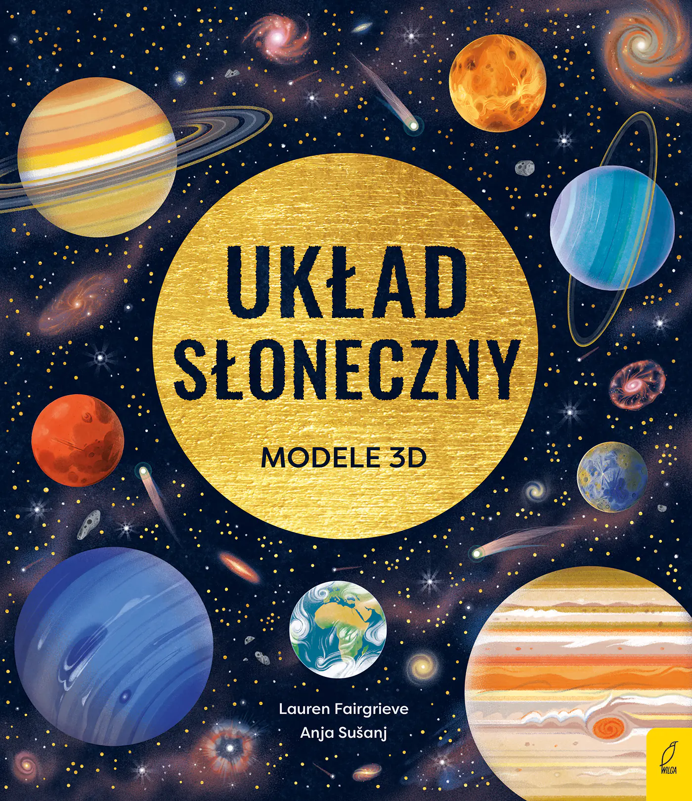 Książka - Układ Słoneczny. Modele 3D