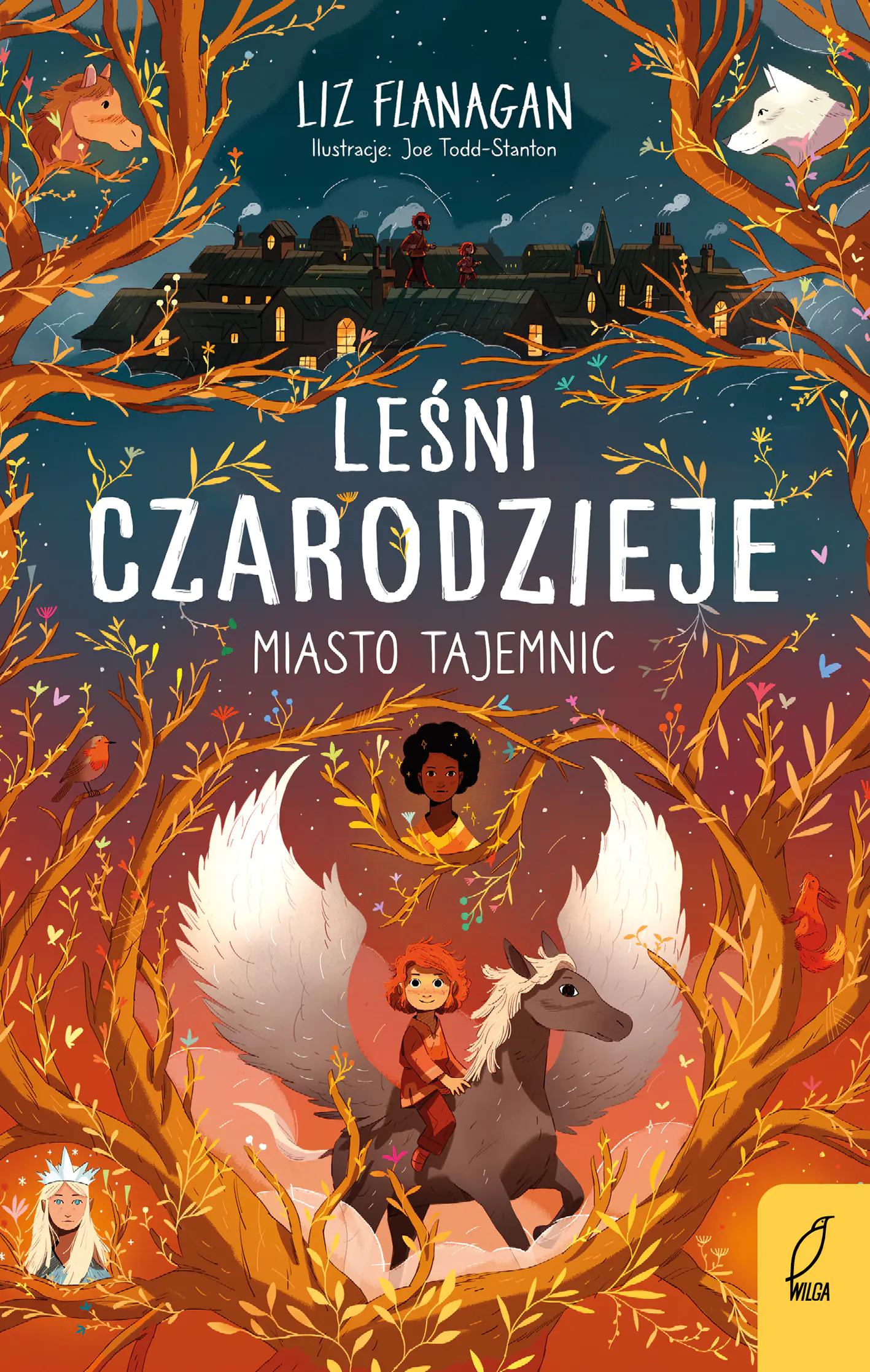 Książka - Miasto tajemnic. Leśni czarodzieje. Tom 2