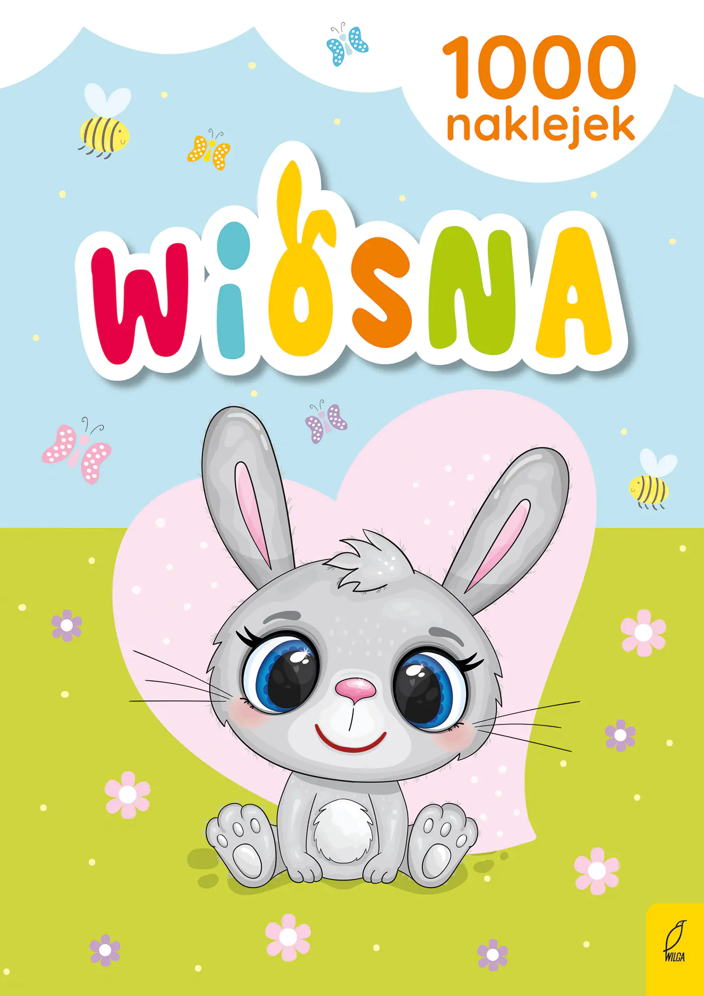 Książka - Wiosna. 1000 naklejek