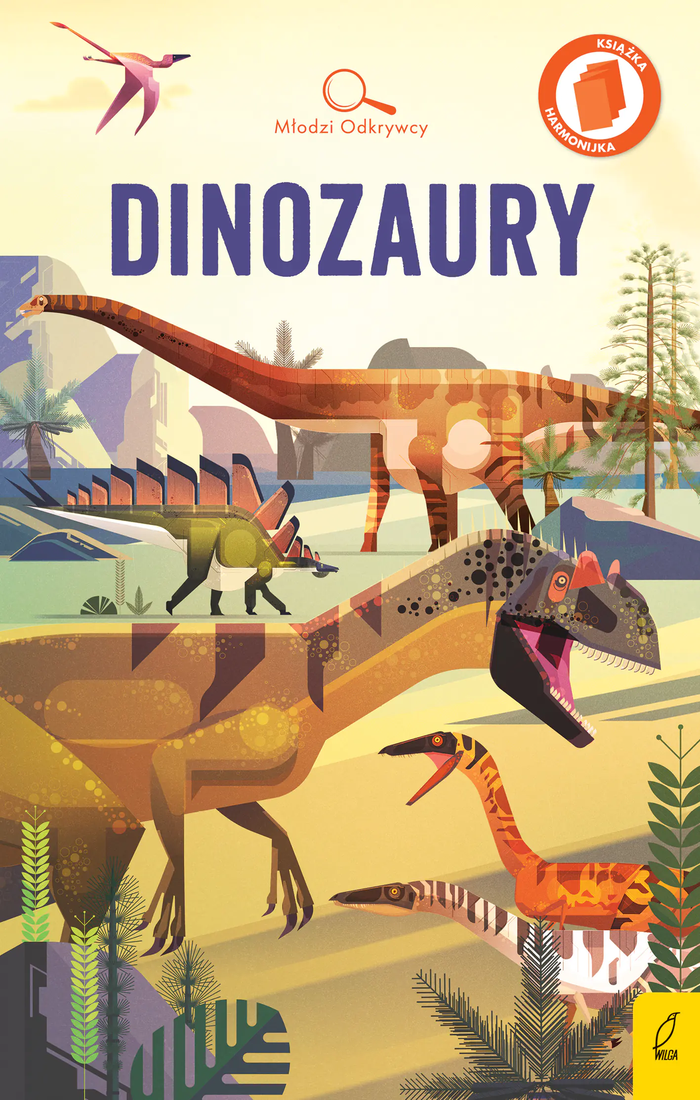 Książka - Młodzi Odkrywcy. Dinozaury