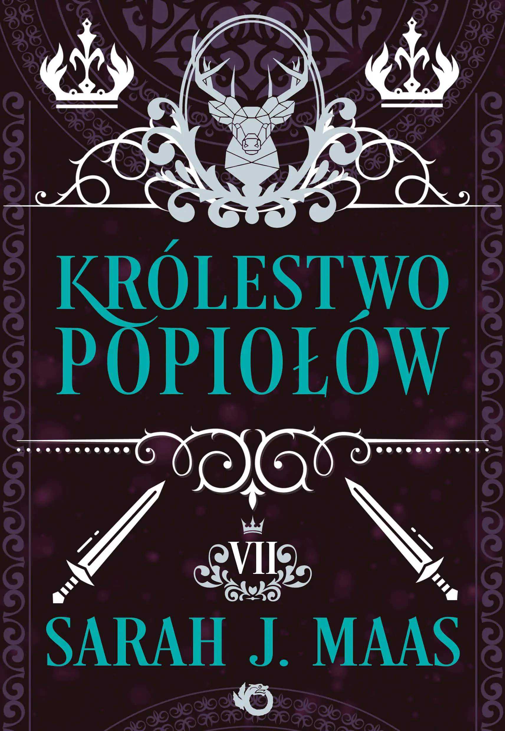 Książka - Królestwo popiołów. Szklany tron. Tom 7