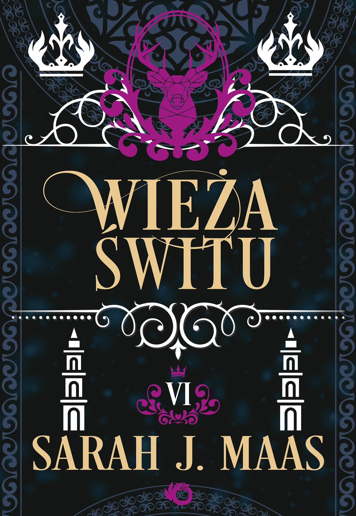 Książka - Wieża świtu. Szklany tron. Tom 6
