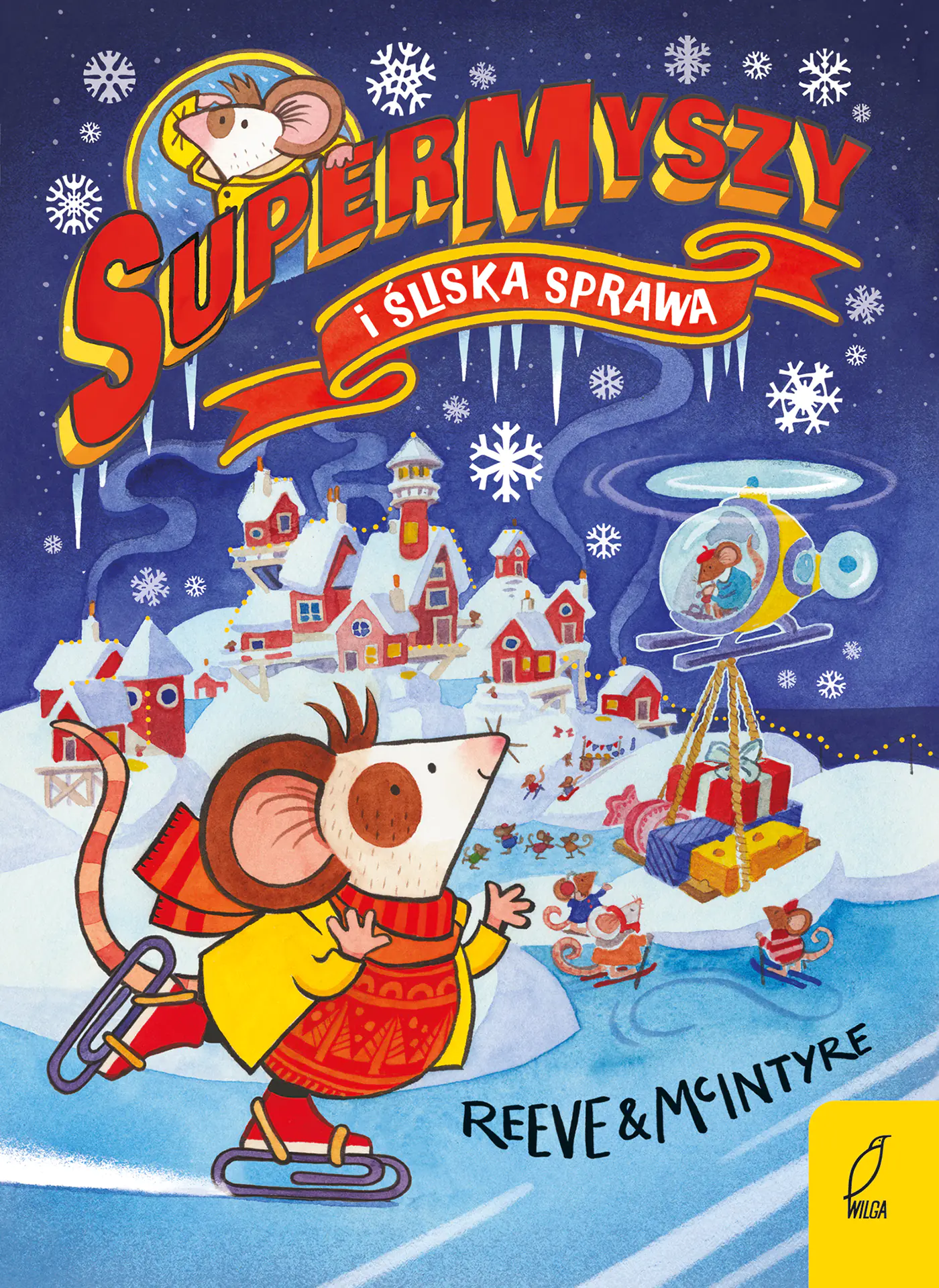 Książka - SuperMyszy i śliska sprawa. Tom 4