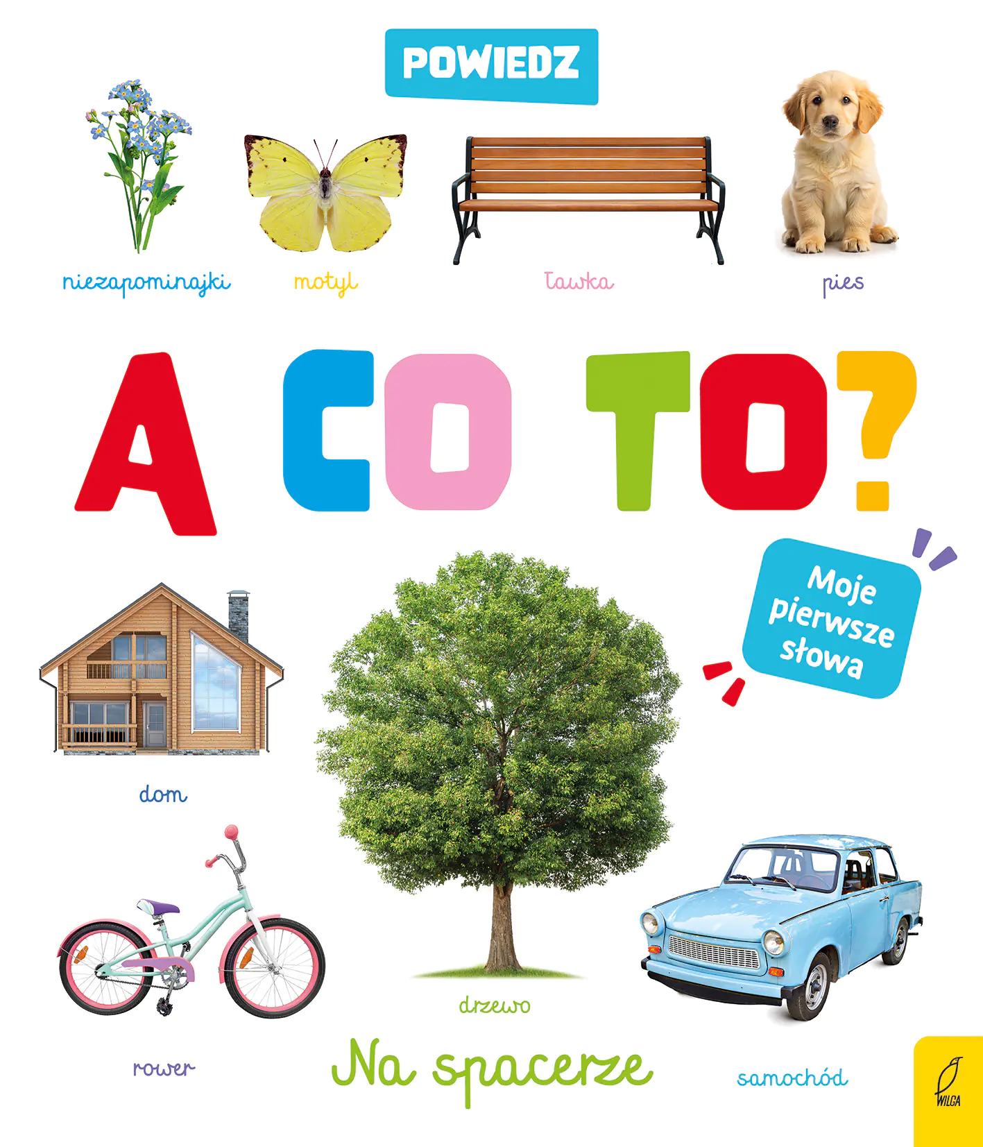 Książka - Powiedz a co to? Na spacerze