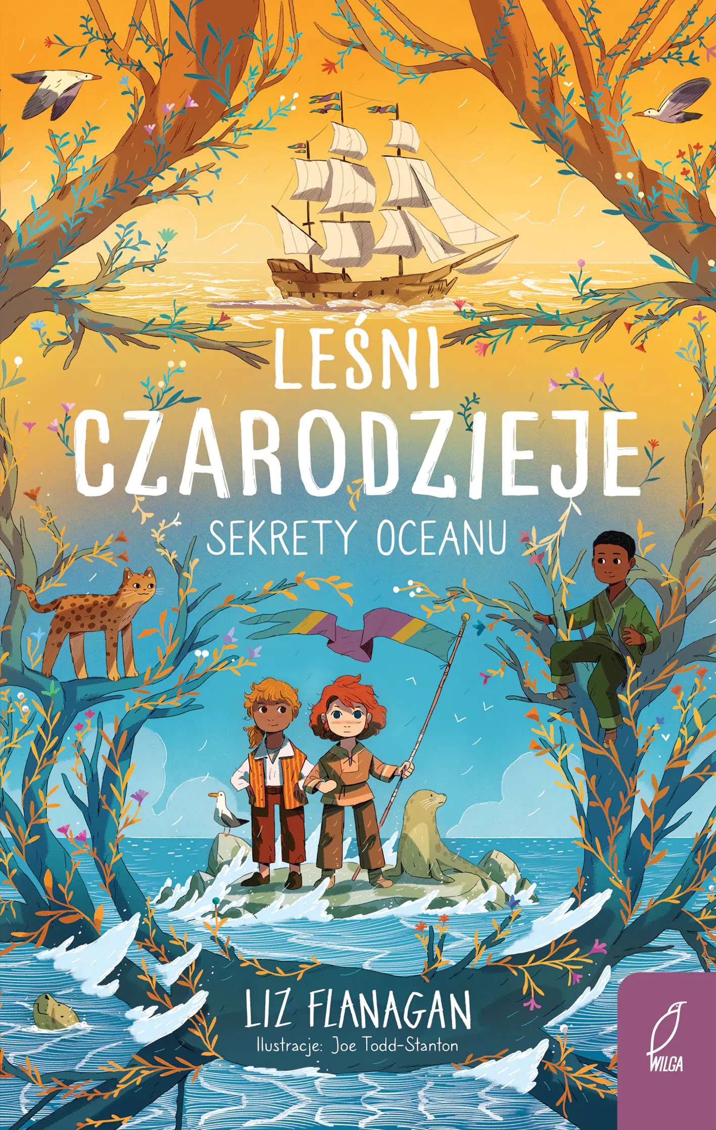 Książka - Sekrety oceanu. Leśni czarodzieje. Tom 3
