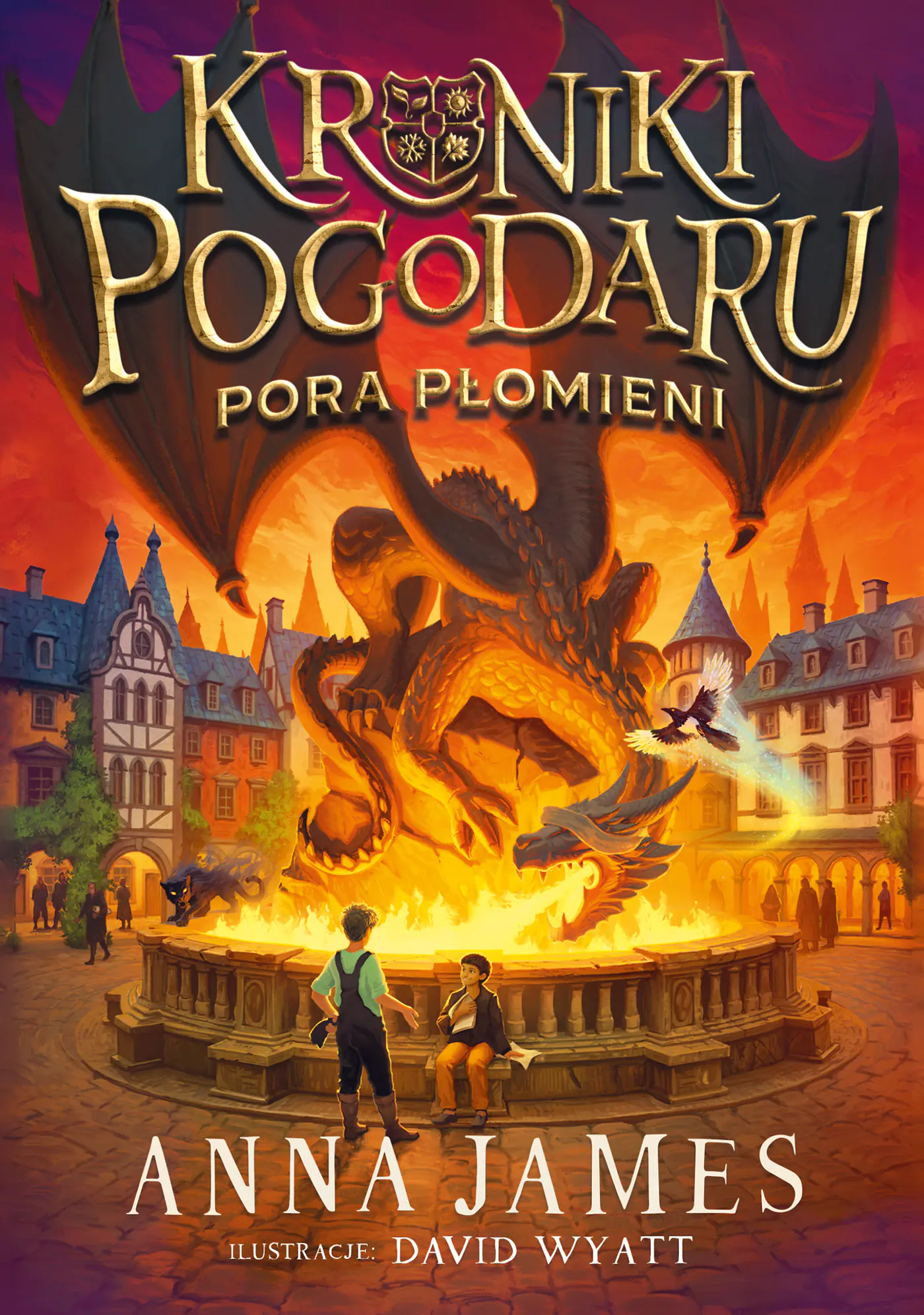 Książka - Kroniki Pogodaru. Pora płomieni