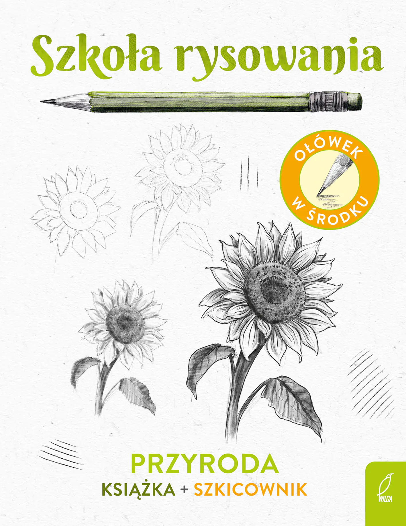 Książka - Szkicownik Przyroda. Szkoła rysowania