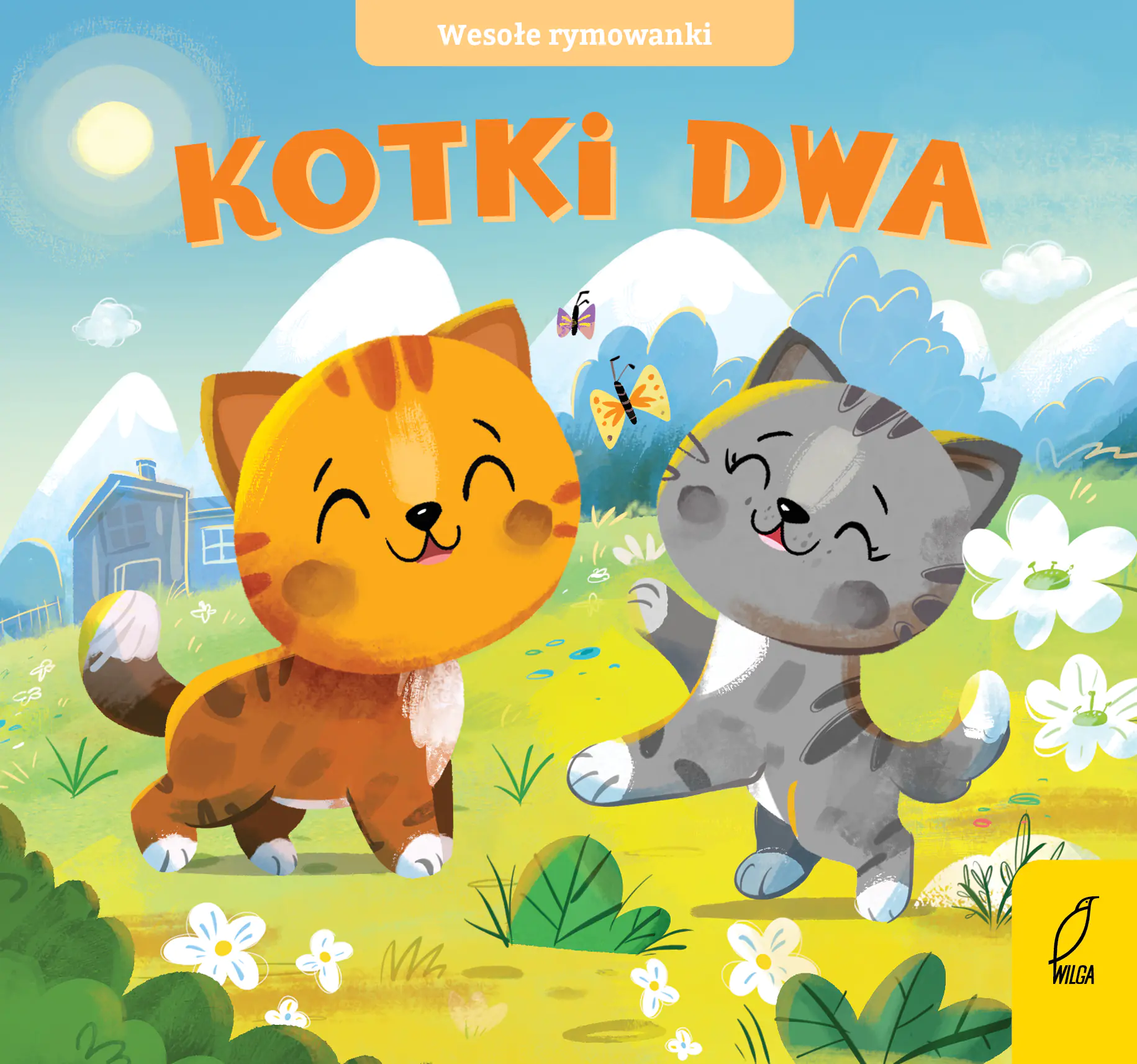 Książka - Wesołe rymowanki. Kotki dwa