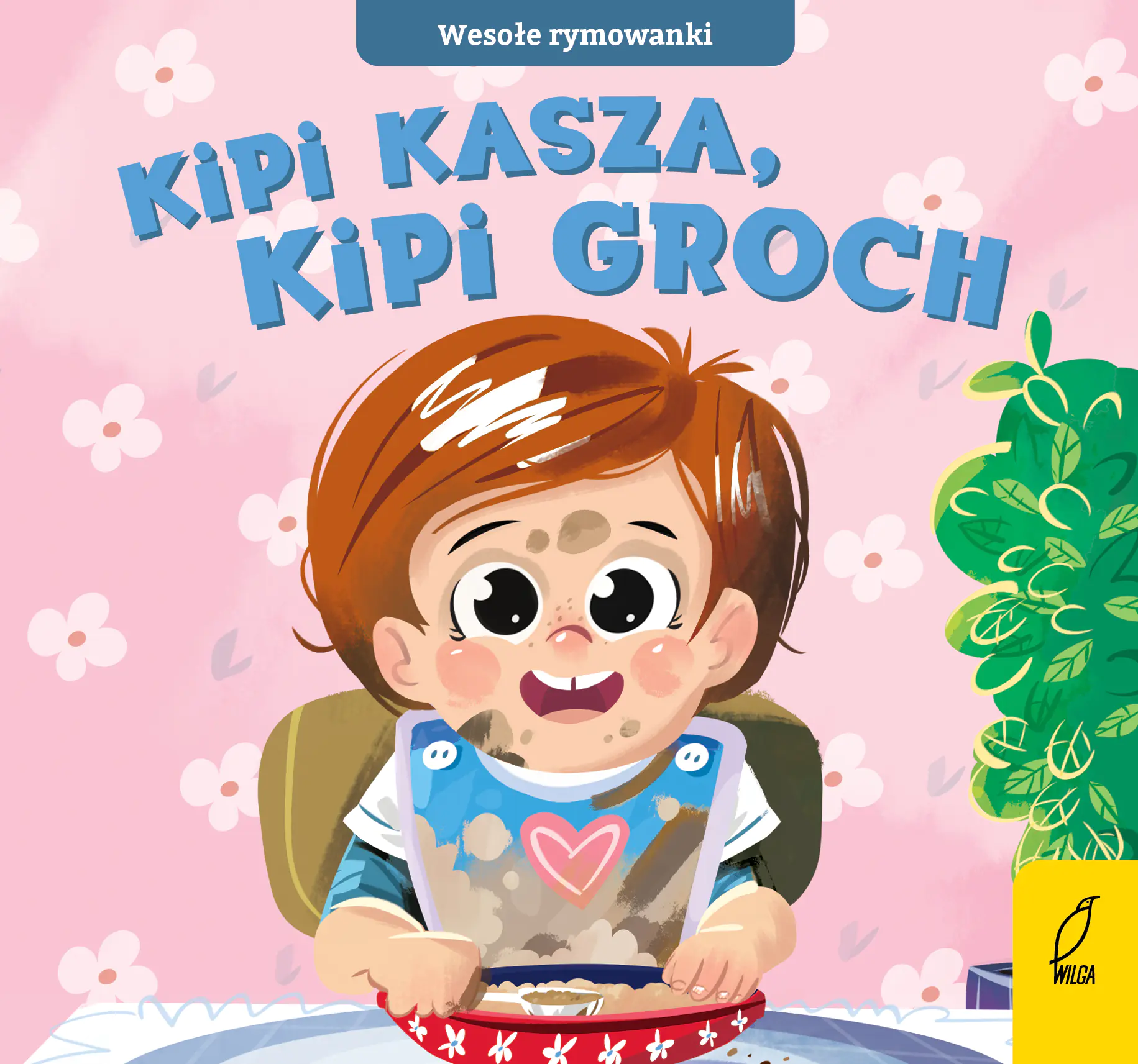 Książka - Wesołe rymowanki. Kipi kasza, kipi groch