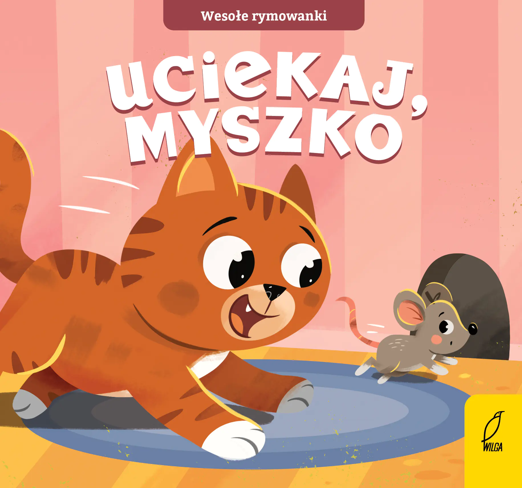 Książka - Wesołe rymowanki. Uciekaj, myszko