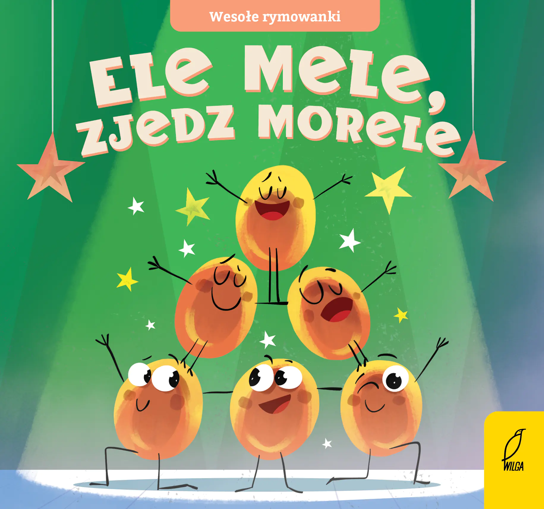 Książka - Wesołe rymowanki. Ele mele, zjedz morele
