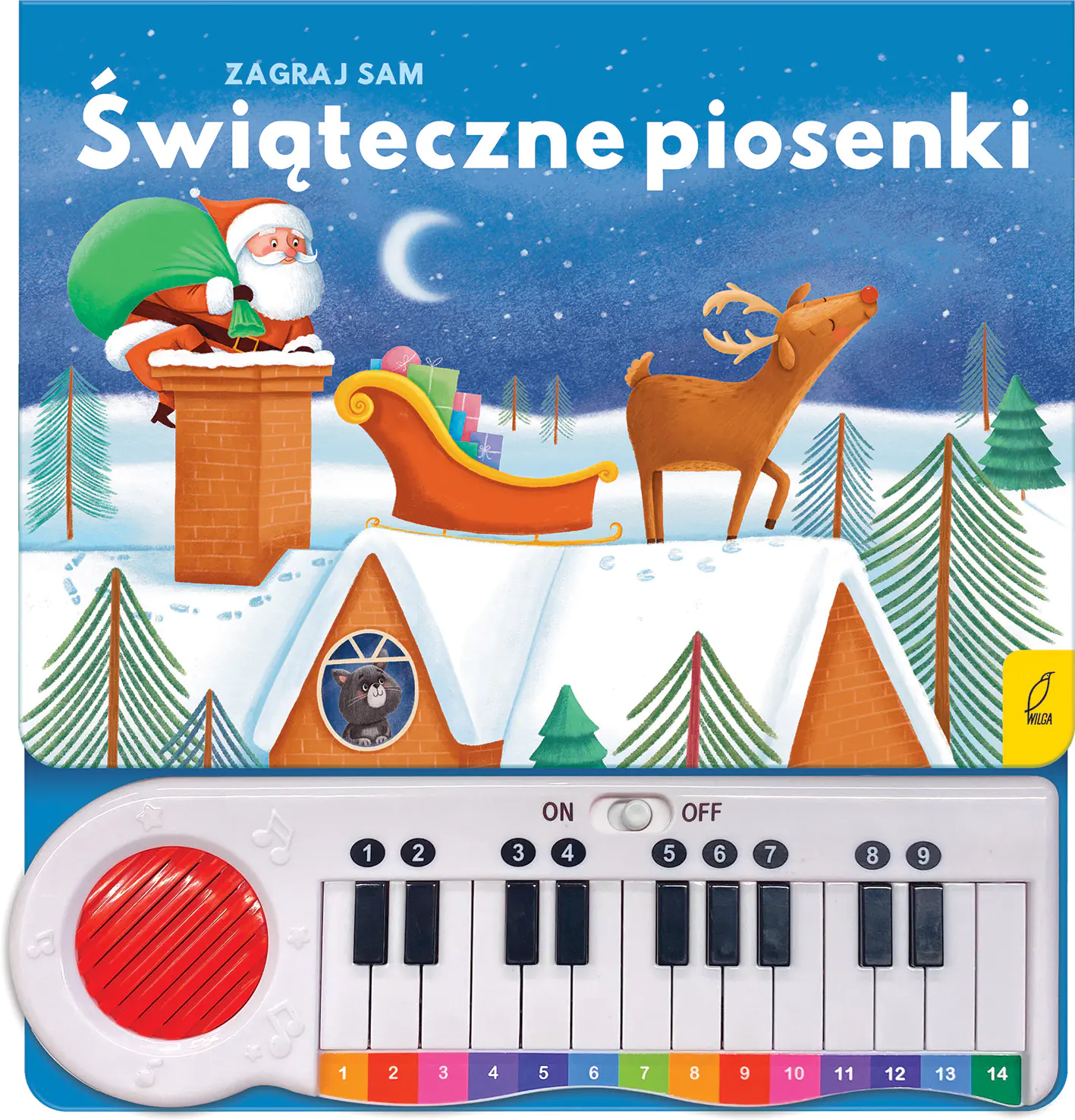 Książka - Pianinko. Zagraj sam. Świąteczne piosenki