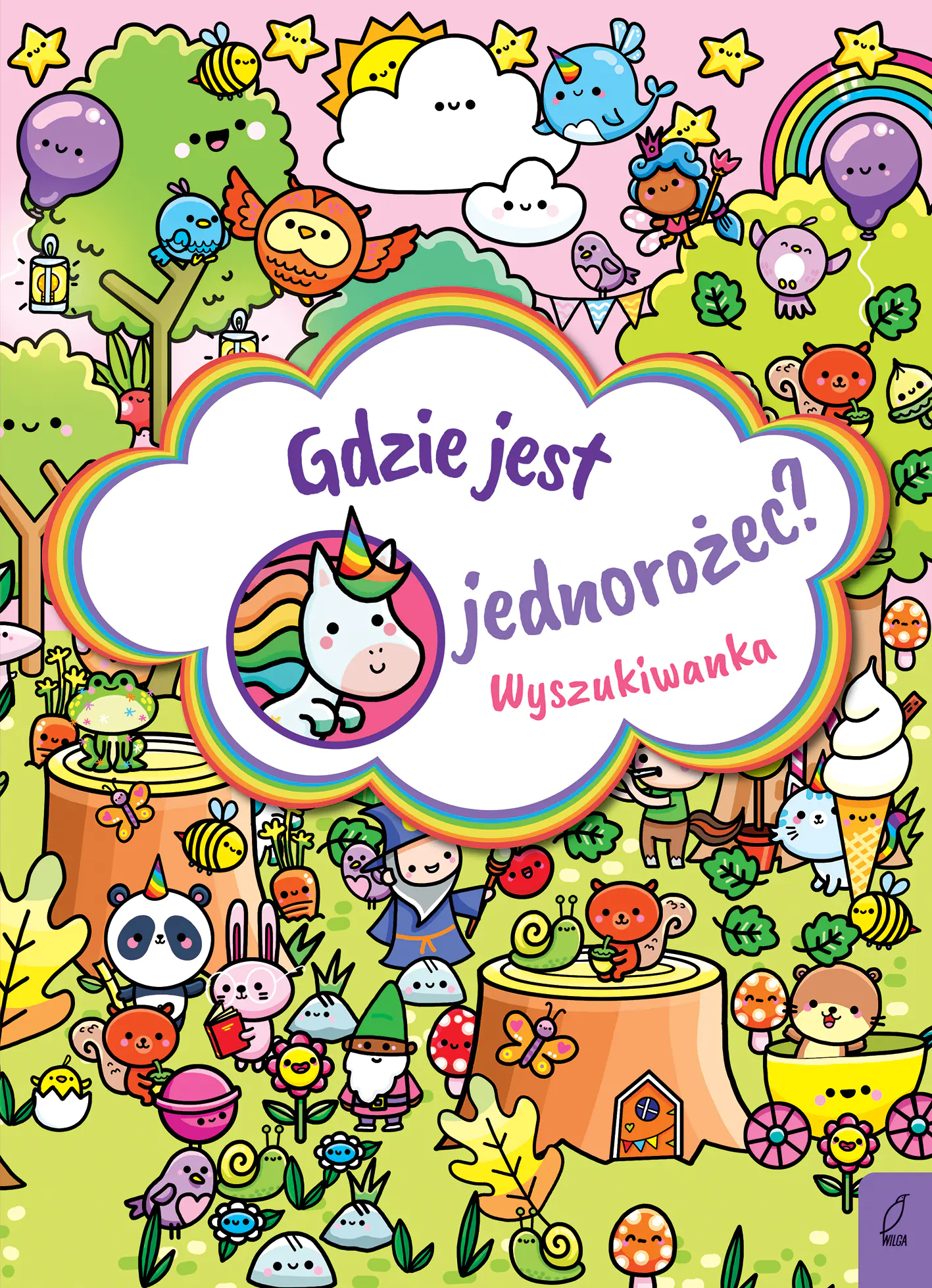Książka - Wyszukiwanka. Gdzie jest jednorożec?