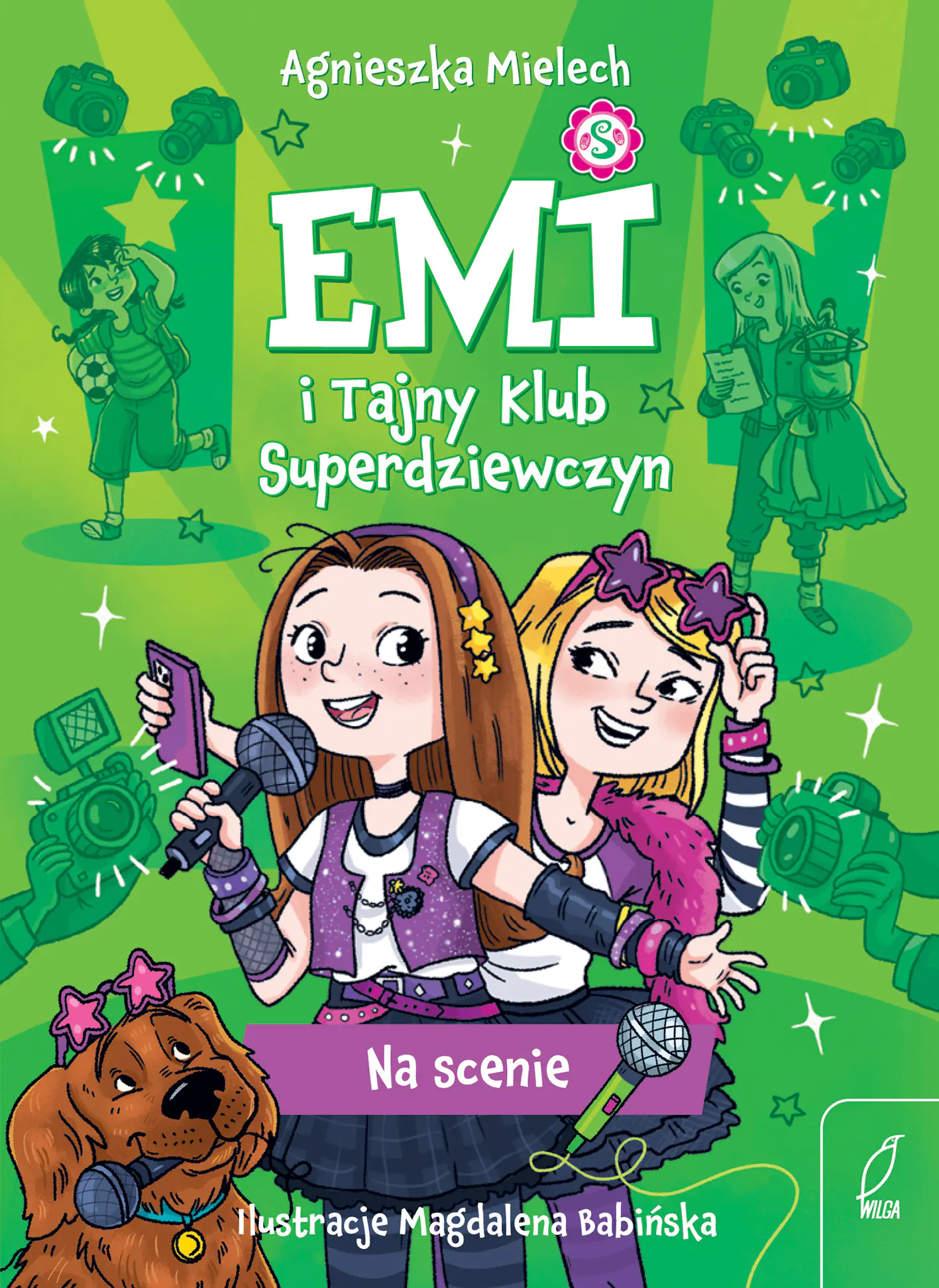 Książka - Na scenie. Emi i Tajny Klub Superdziewczyn