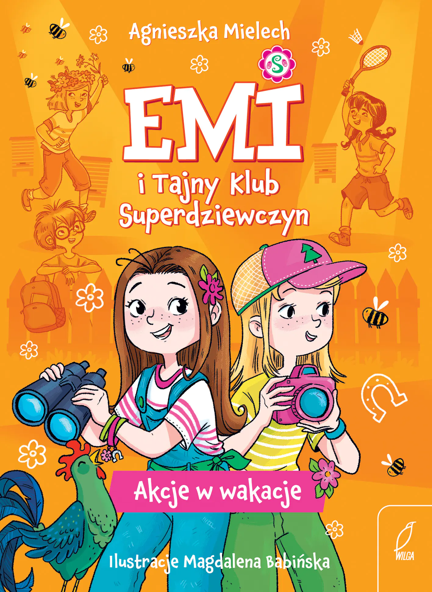 Książka - Akcje w wakacje. Emi i Tajny Klub Superdziewczyn
