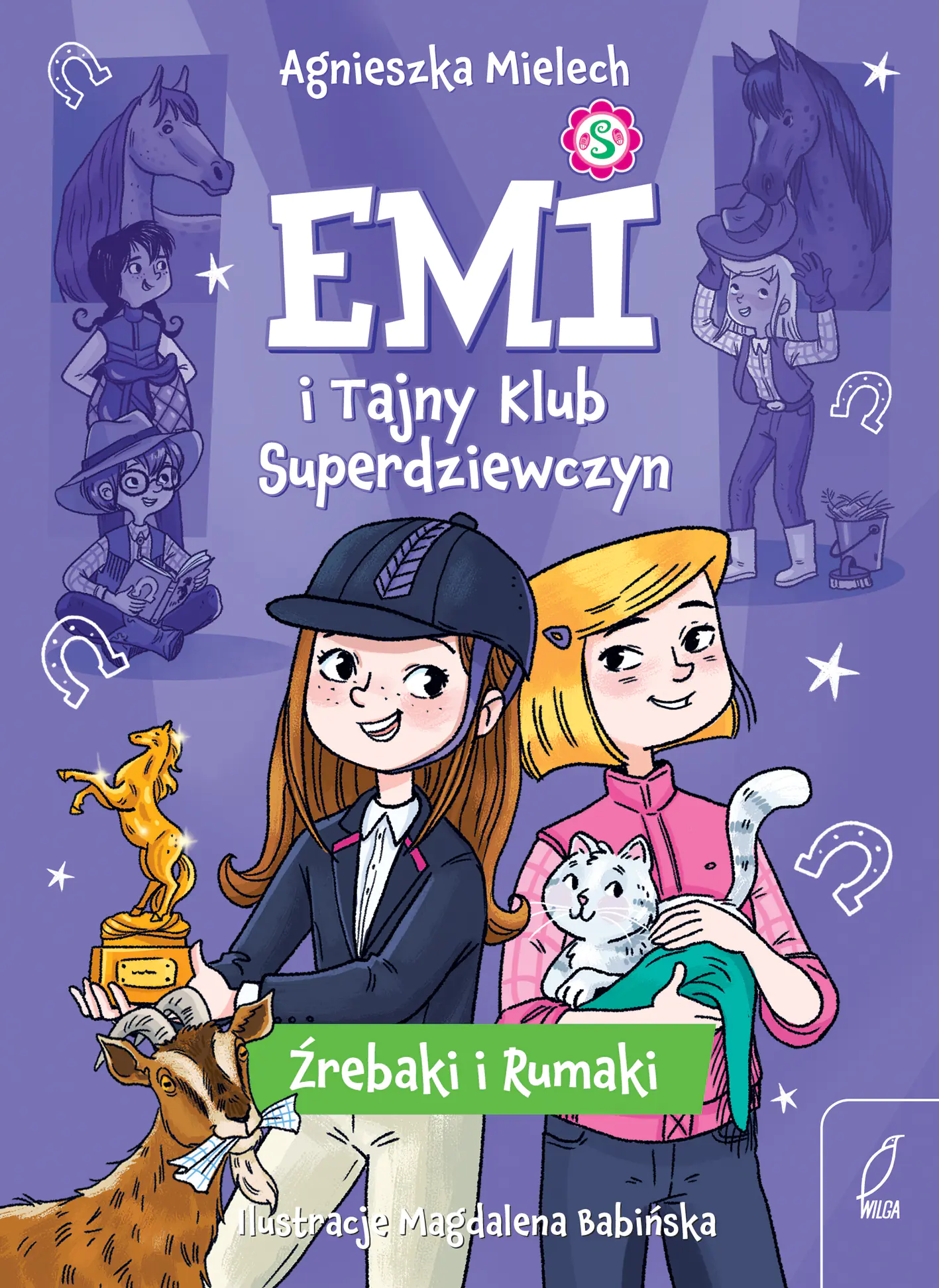 Książka - Źrebaki i rumaki. Emi i Tajny Klub Superdziewczyn