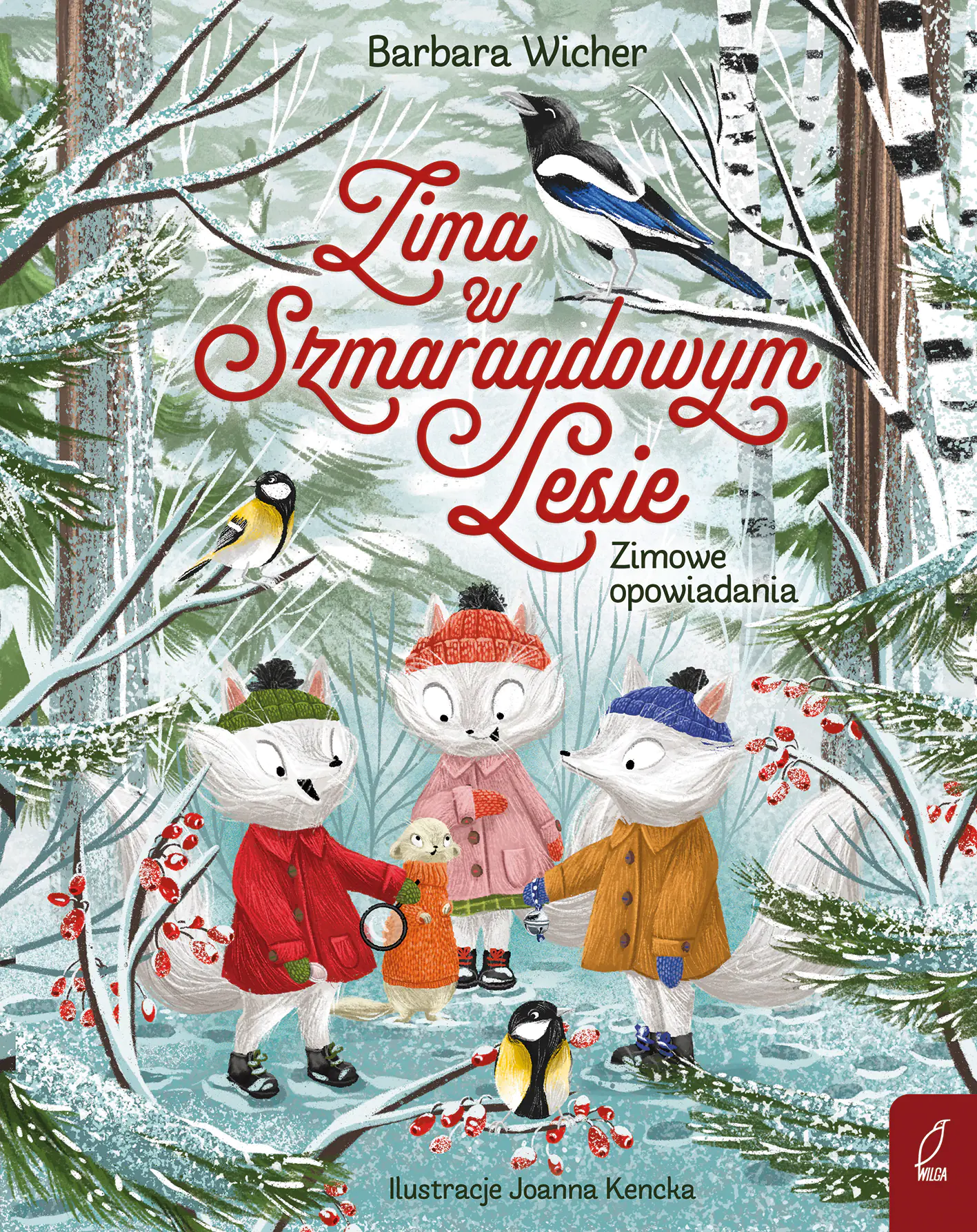 Książka - Zima w Szmaragdowym Lesie. Zimowe opowiadania