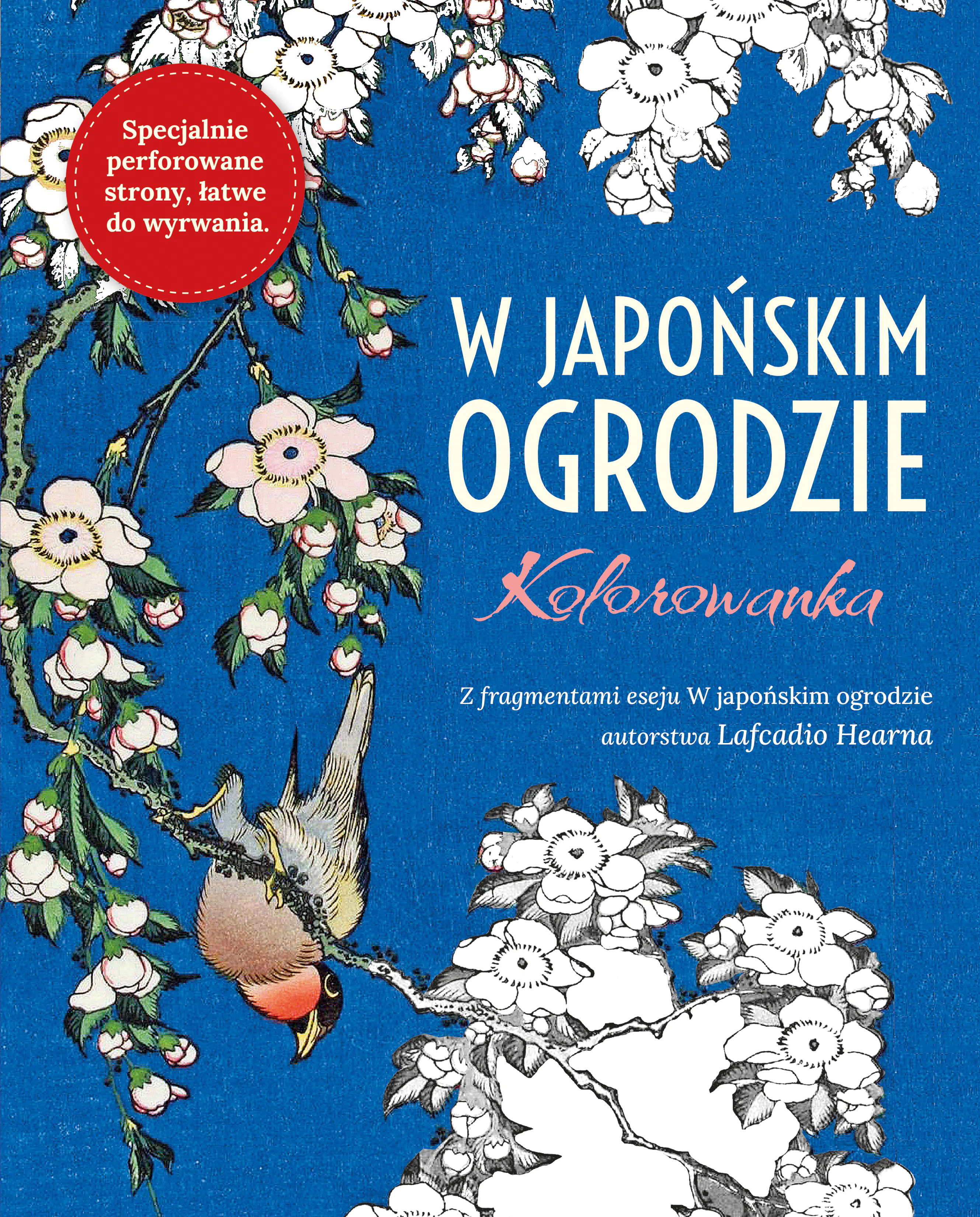 Książka - W Japońskim ogrodzie. Kolorowanka antystresowa