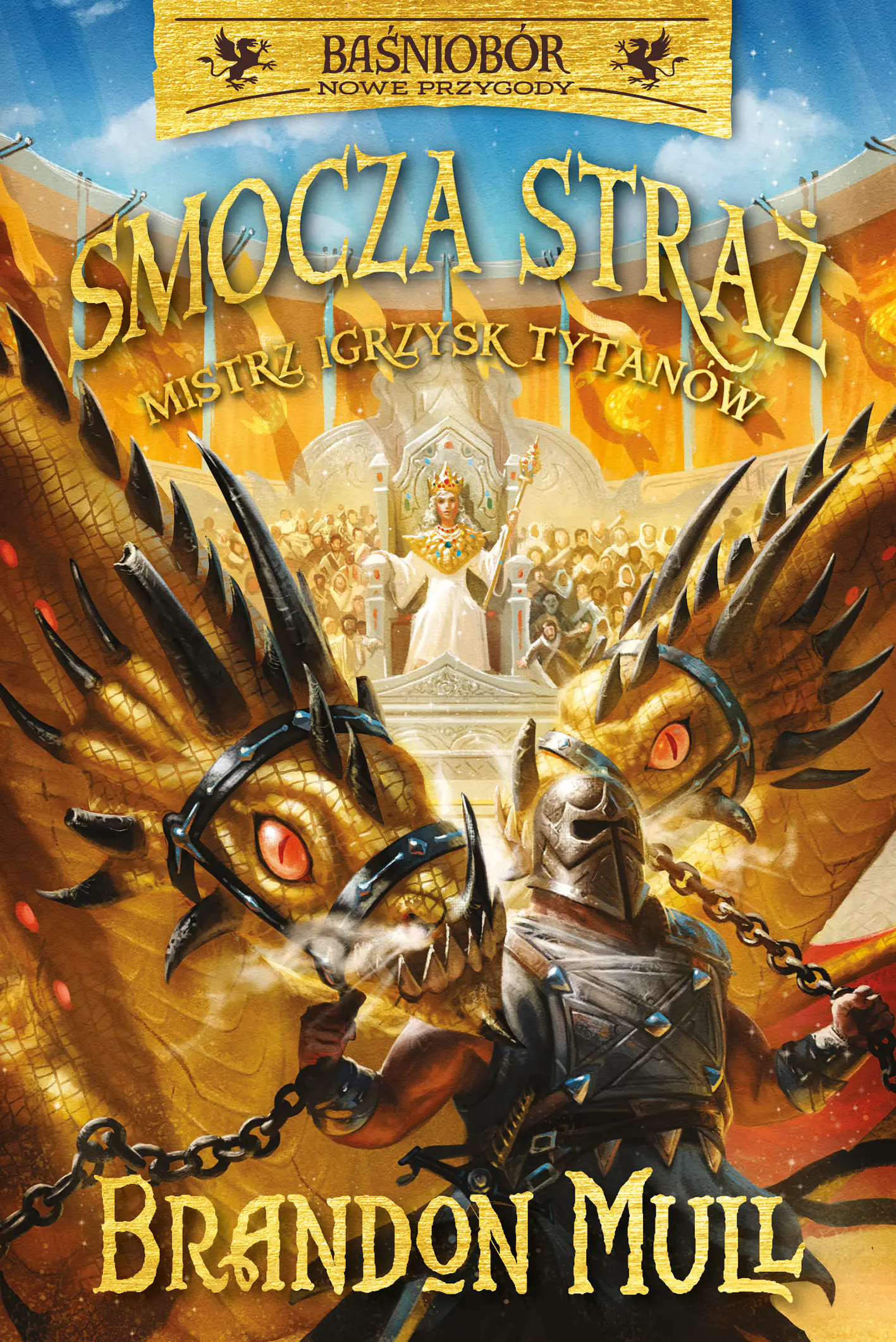 Książka - Mistrz Igrzysk Tytanów. Smocza straż. Baśniobór. Tom 4