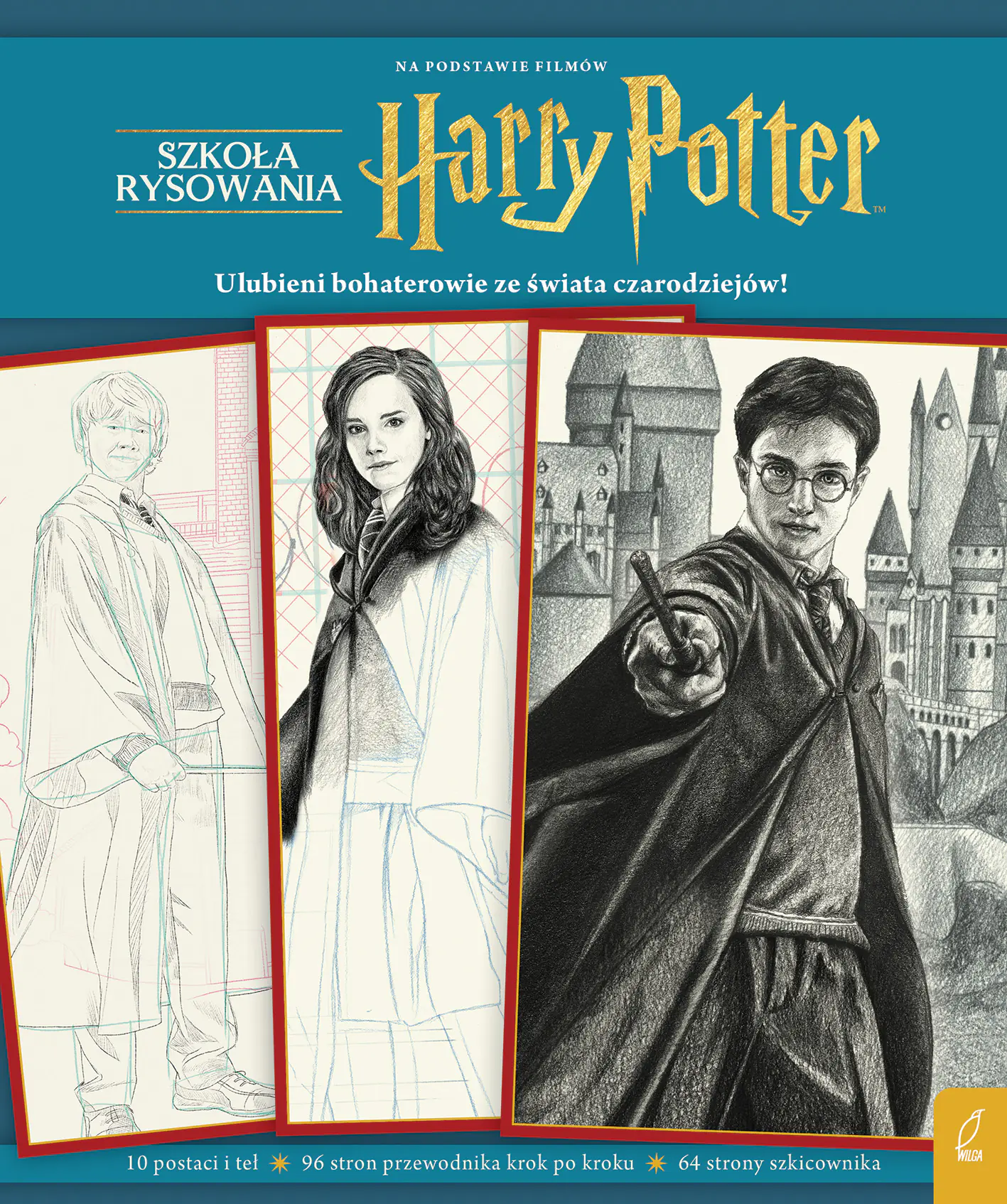 Książka - Szkoła rysowania. Harry Potter