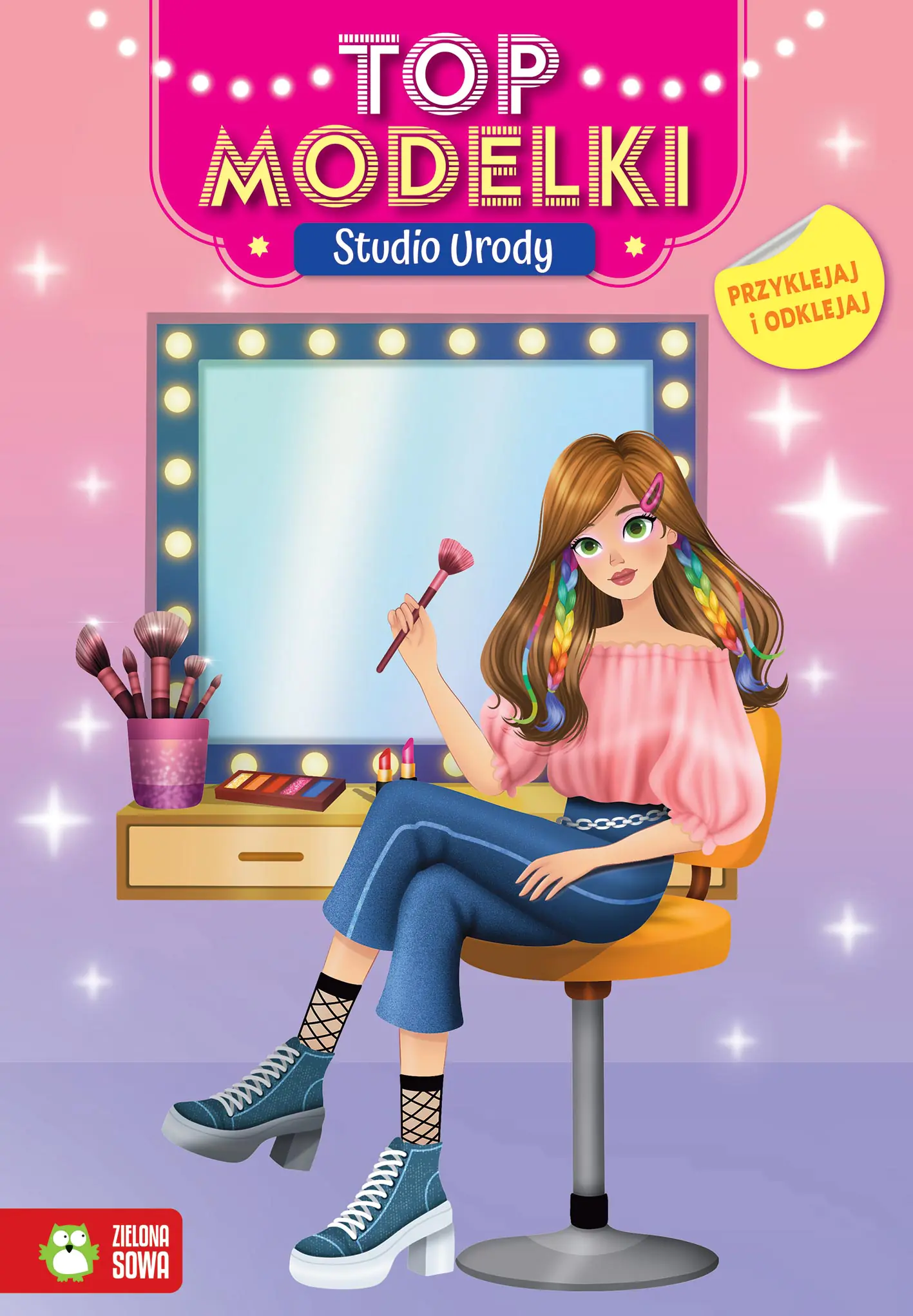 Książka - KSIAZECZKA EDUK 200X288 STUDIO URODY NAKLEJ ZS