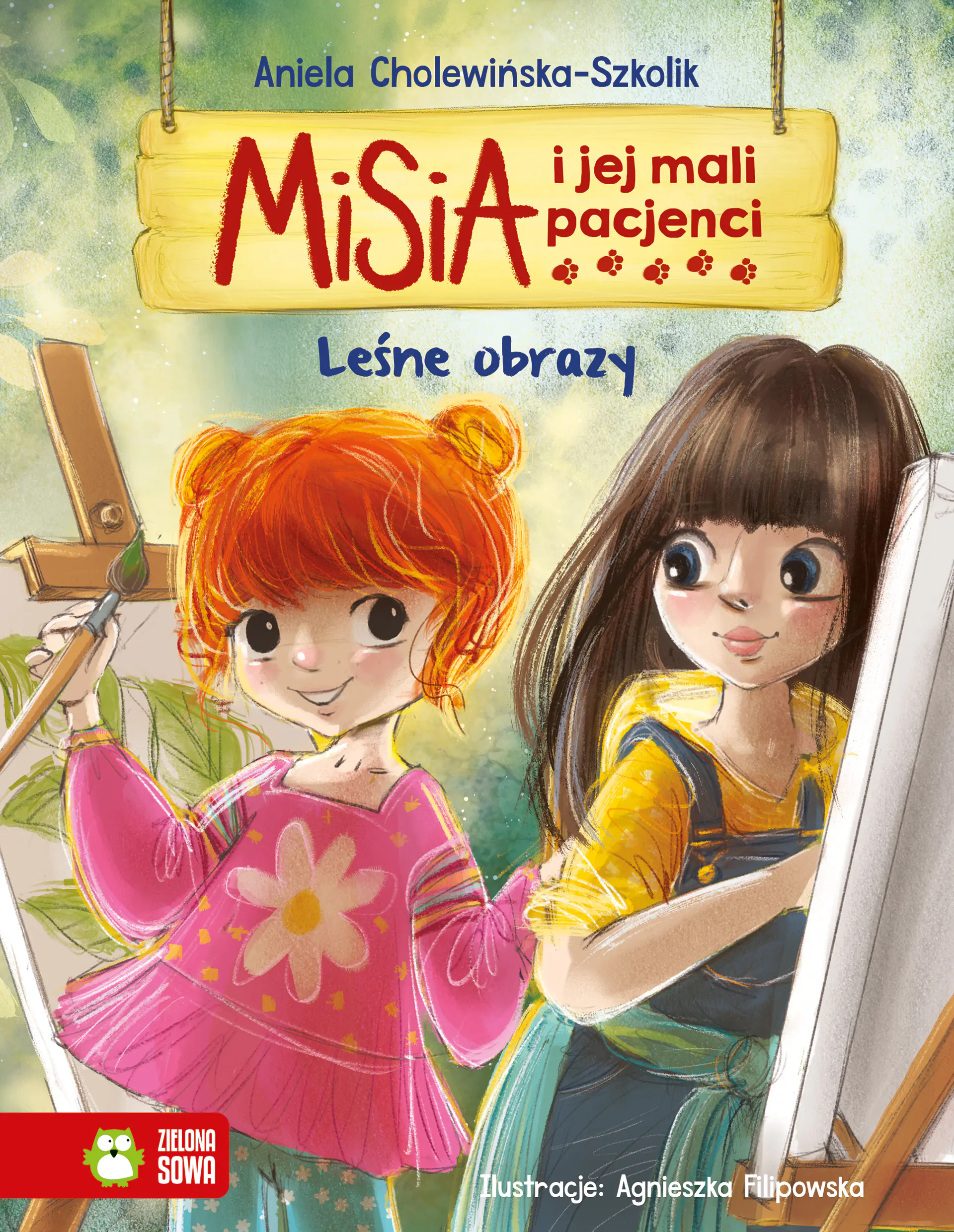 Książka - Misia i jej mali pacjenci. Leśne obrazy