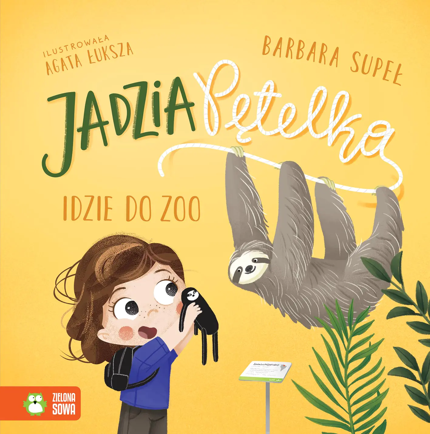 Książka - Jadzia Pętelka idzie do zoo
