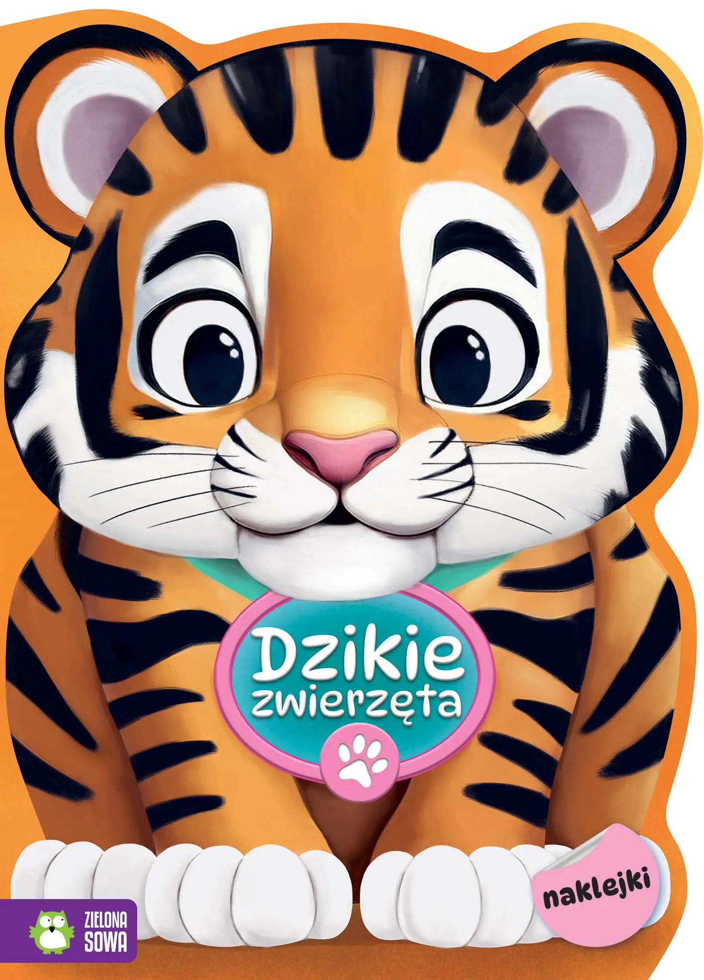 Książka - Dzikie zwierzęta. Na tropie kolorów