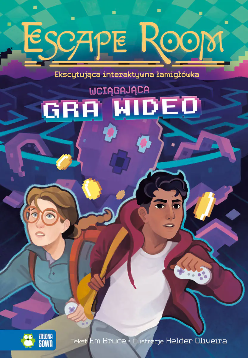 Książka - Wciągajaca gra wideo. Escape room
