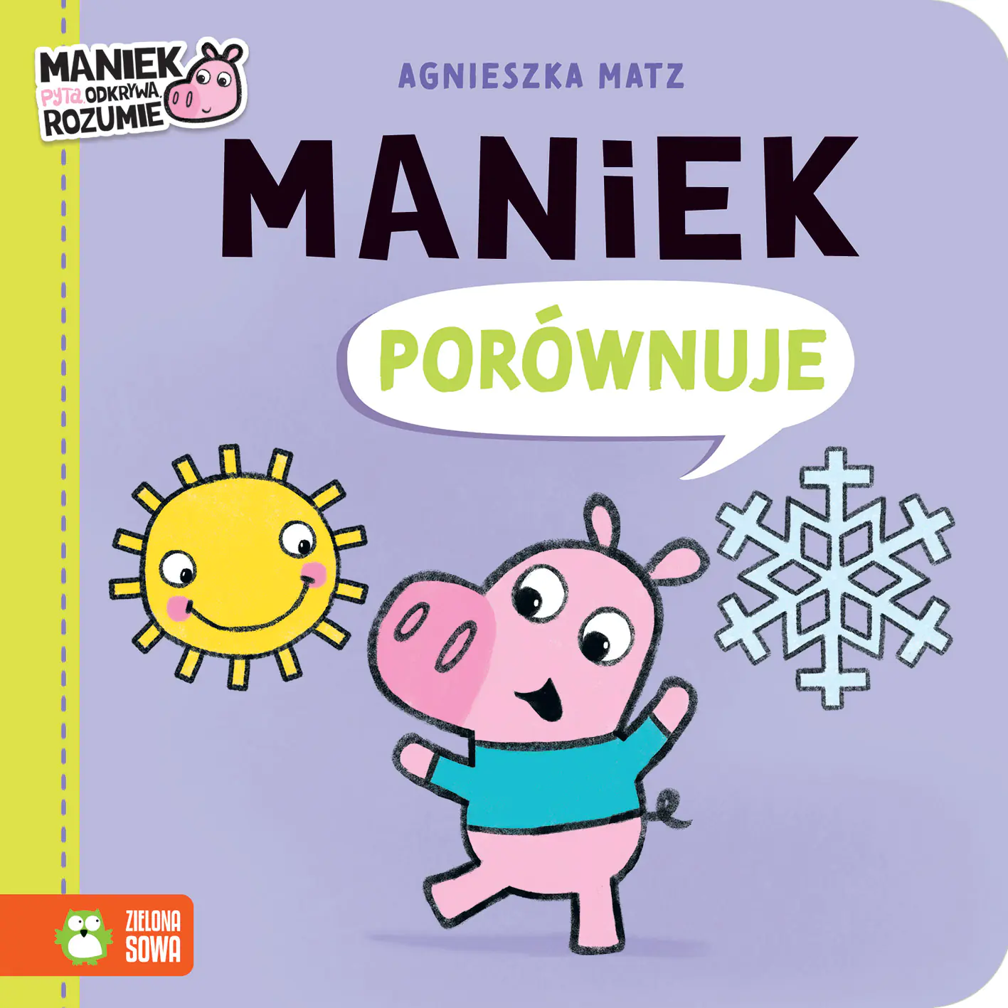 Książka - Maniek porównuje
